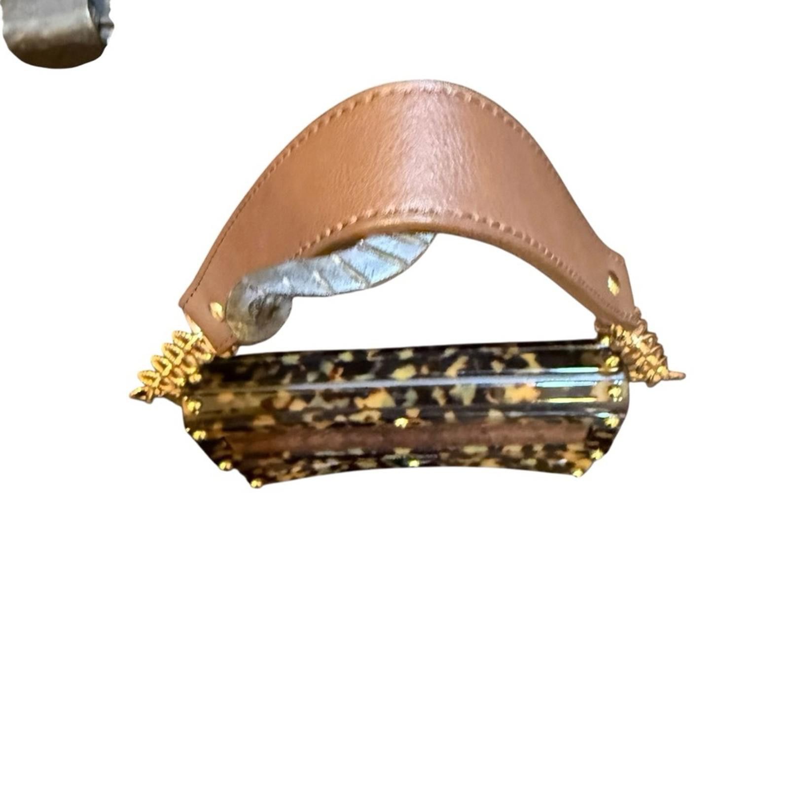 Jimmy Choo Jimmy Choo “Candy” Snake and Faux Tortoise Shoulder Bag Size ONE SIZE - 5 Thumbnail