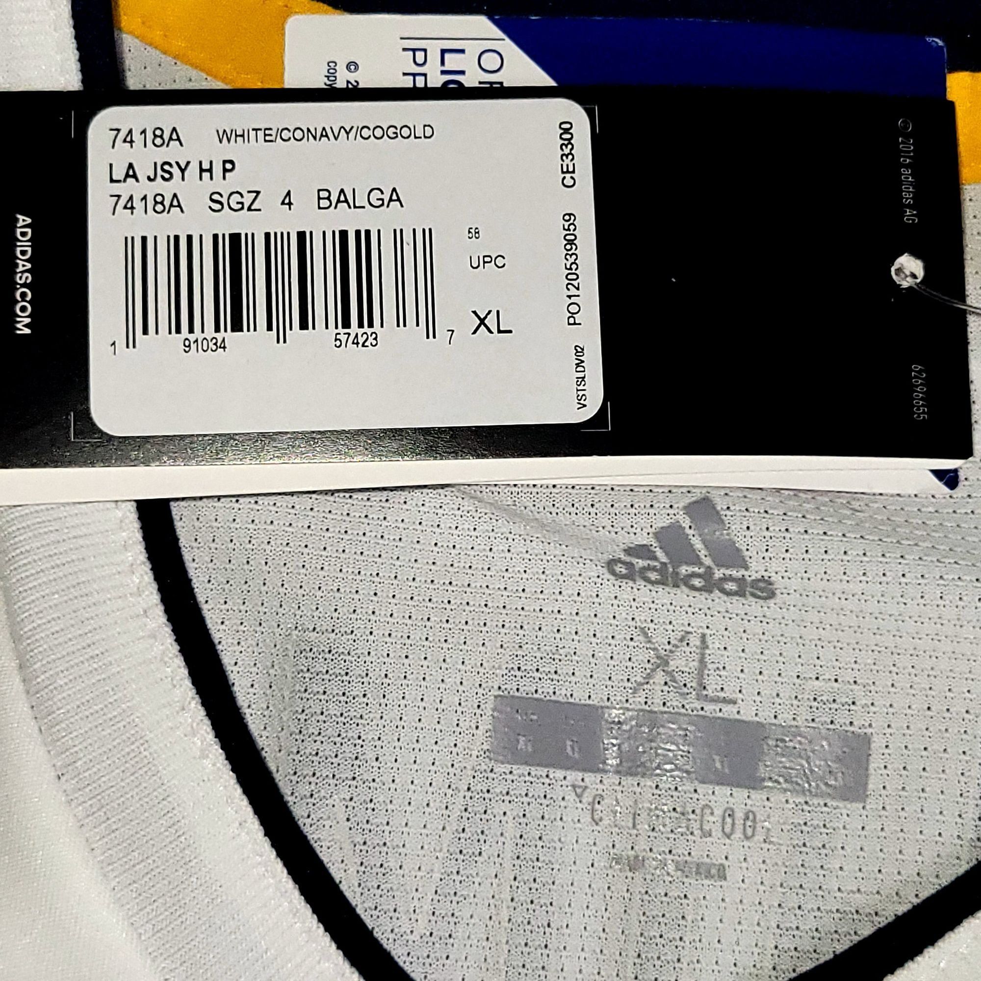 Adidas Ibrahimovic LA Galaxy 2018 2019 PLAYER ISSUE Soccer Jersey Size US XL / EU 56 / 4 - 4 Thumbnail