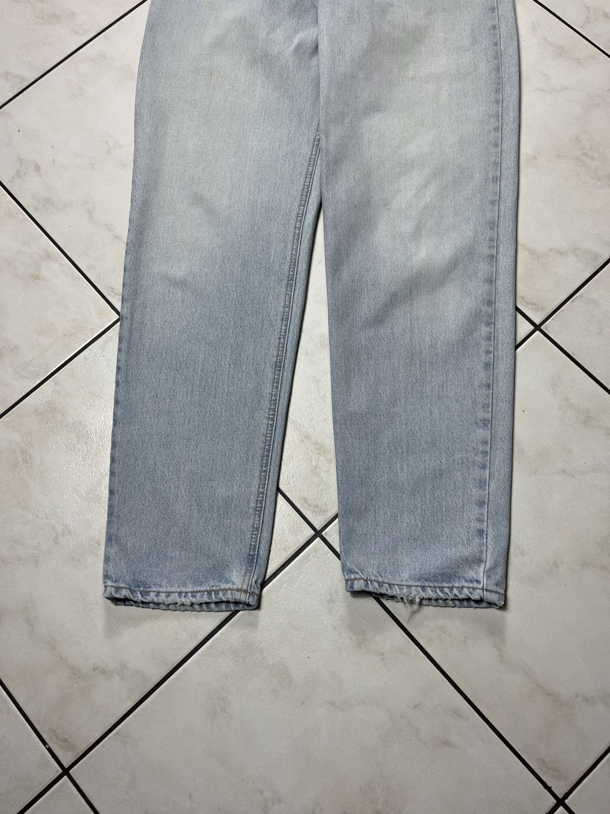 Vintage Edwin newton slim baggy distressed denim pants jeans