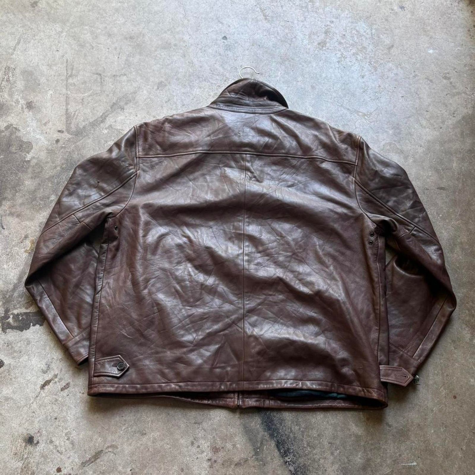 Polo Ralph Lauren Vintage polo ralph lauren brown lamb’s leather jacket plaid Size US XXL / EU 58 / 5 - 4 Thumbnail