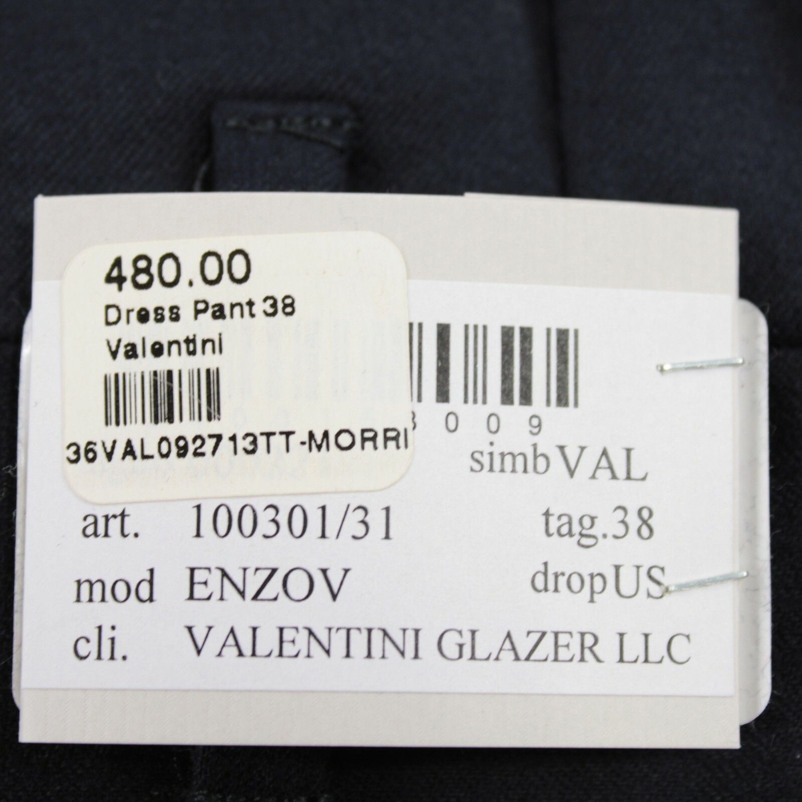 Other Valentini New with tags Dress Pants Size 38 US In Blue Size US 38 / EU 54 - 3 Thumbnail