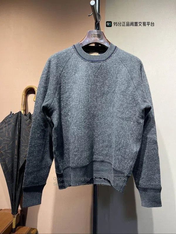 Ermenegildo Zegna Zegna x The Elder Statesman Oasi FW23 Crew Neck Sweater. Size US M / EU 48-50 / 2 - 5 Thumbnail