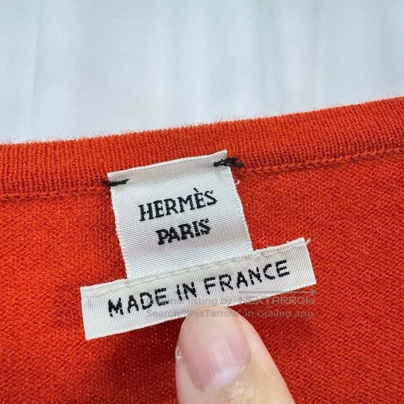 Hermes Hermes Silk Mixed Wool Knit Long Sleeve Size XS / US 0-2 / IT 36-38 - 5 Thumbnail