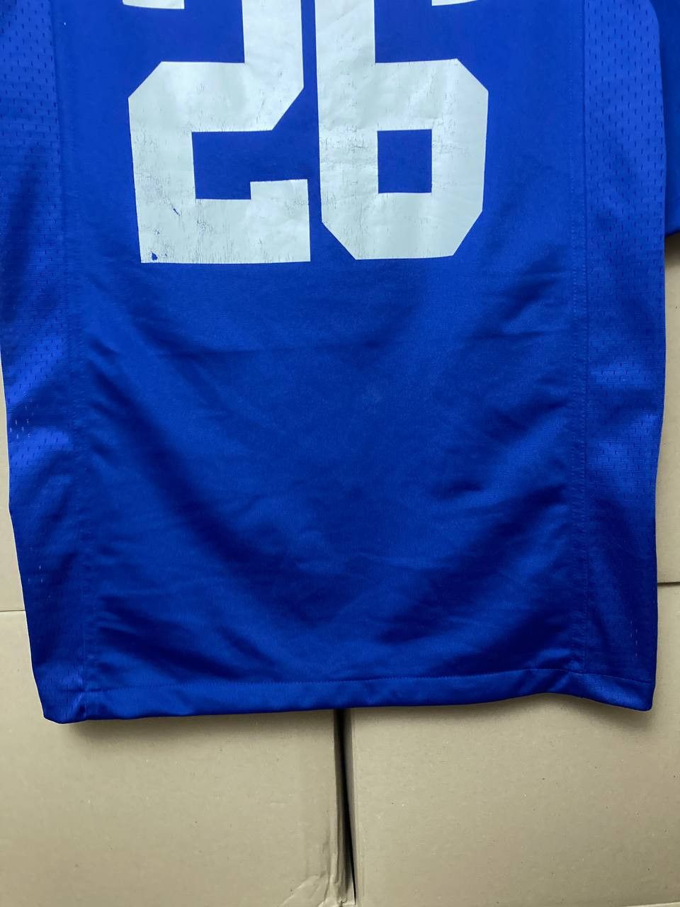 Nike VINTAGE NEW YORK GIANTS BARKLEY #26 NFL FOOTBALL NIKE JERSEY Size US L / EU 52-54 / 3 - 10 Thumbnail