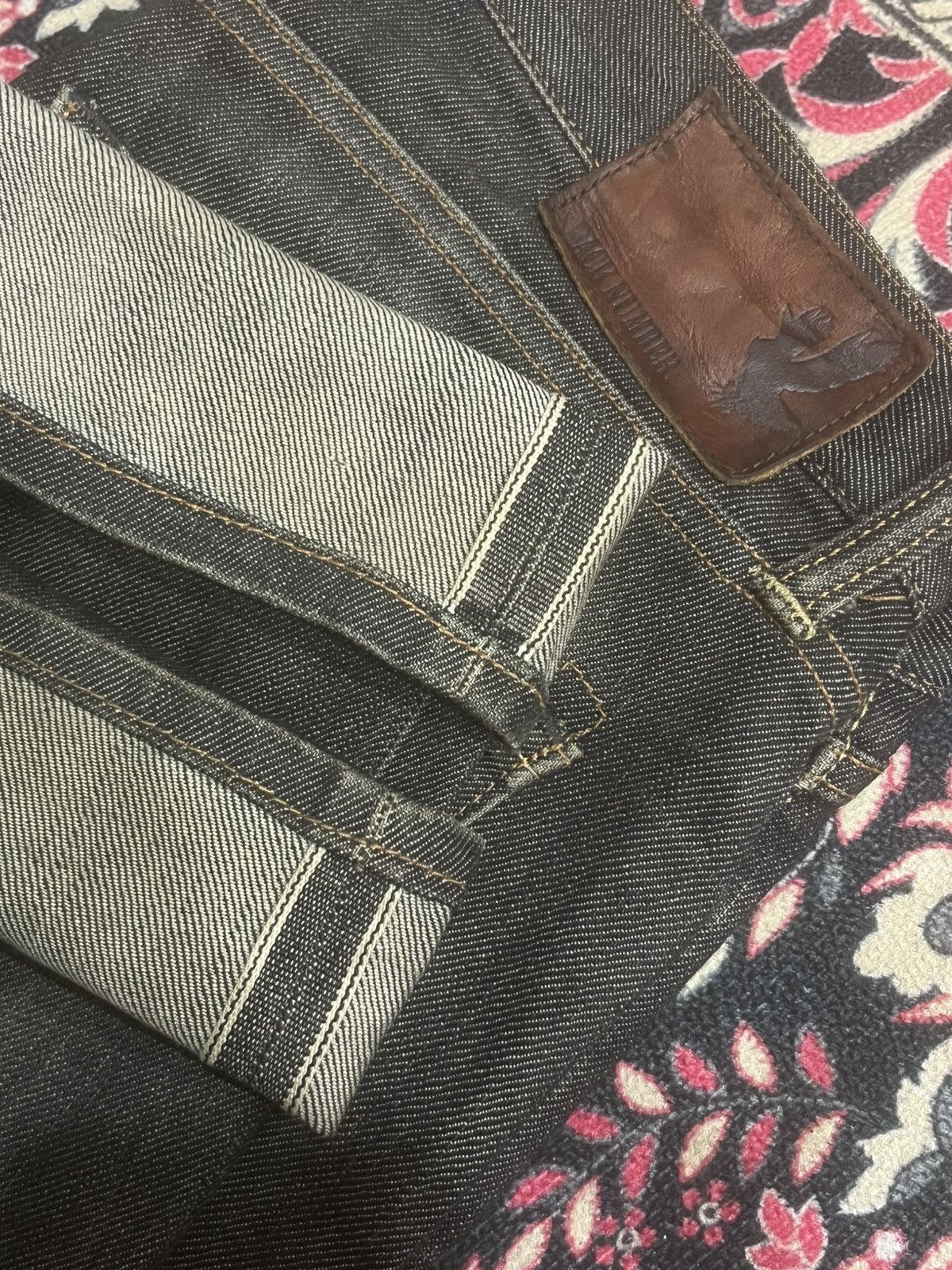 Kapital Japanese Back Number Rusty Wash Tight Straight Selvedge Jean Size US 32 / EU 48 - 12 Thumbnail