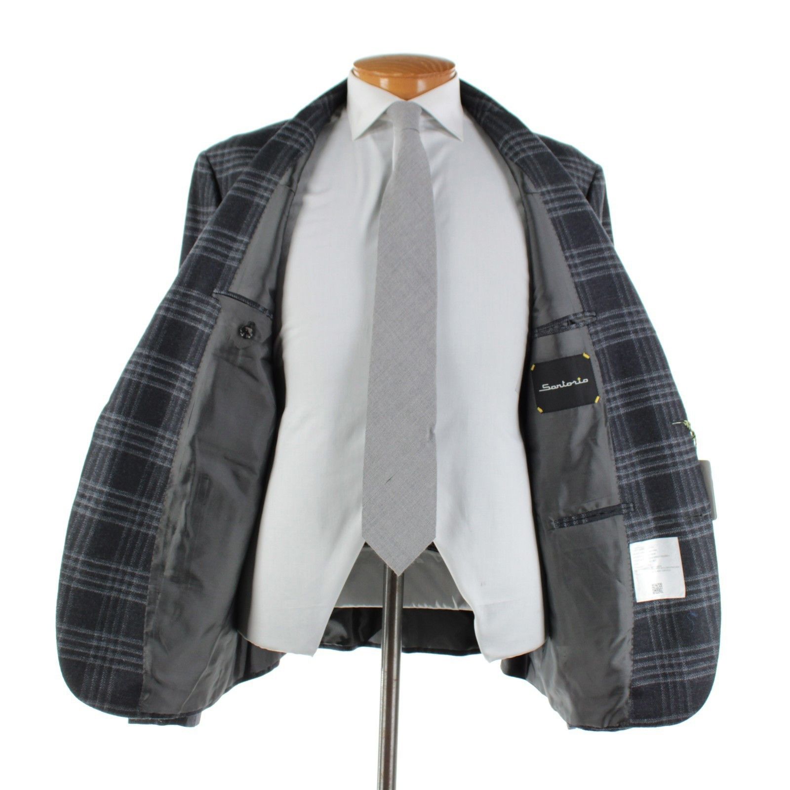 SARTORIO Sartorio Sport Coat Size 50 Regular US in Gray Size 50R - 6 Thumbnail