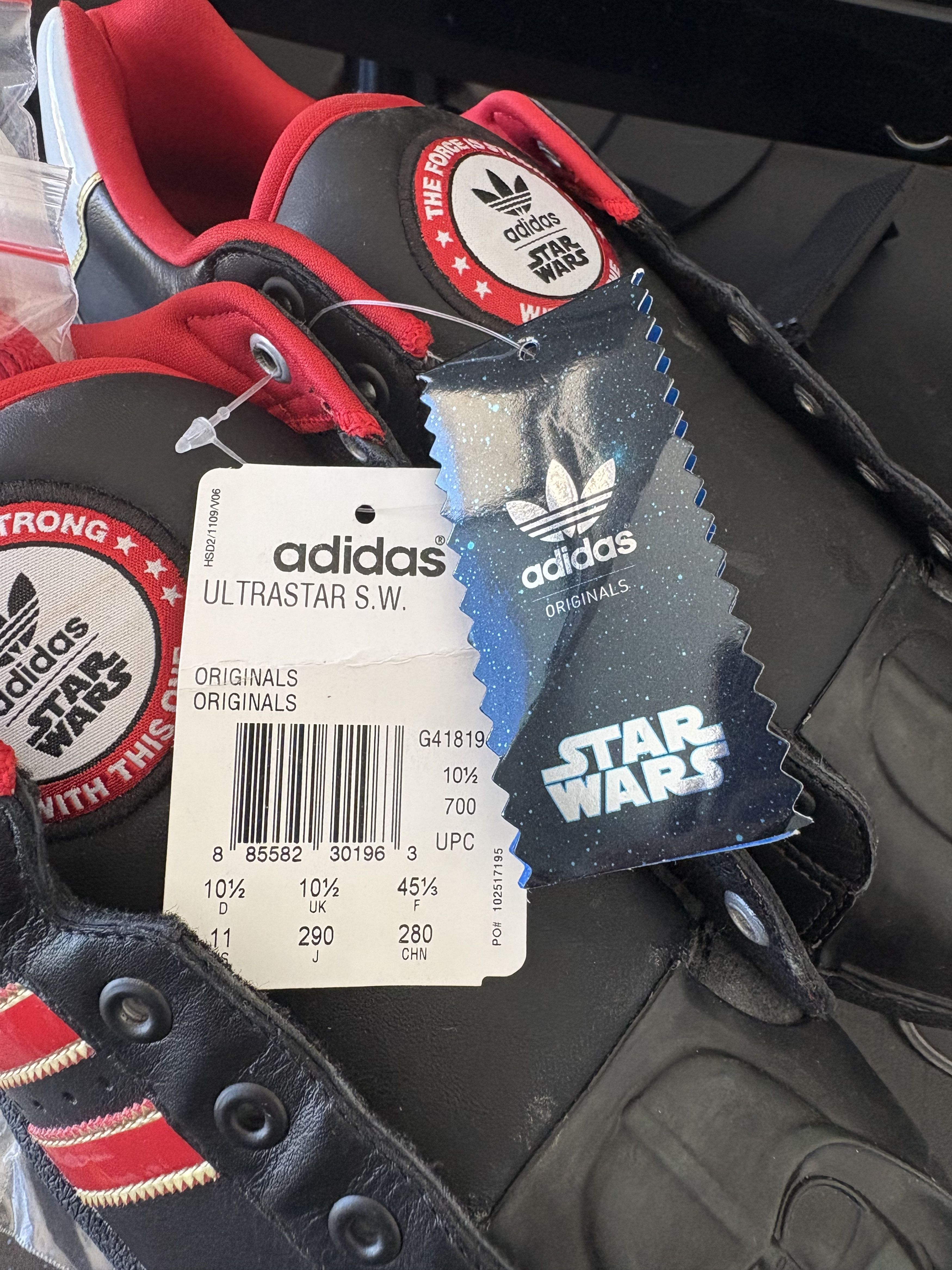 Adidas × Star Wars Adidas Star Wars Ultrastar S.W – Model G41819 – Size US 11 / EU 44 - 5 Thumbnail