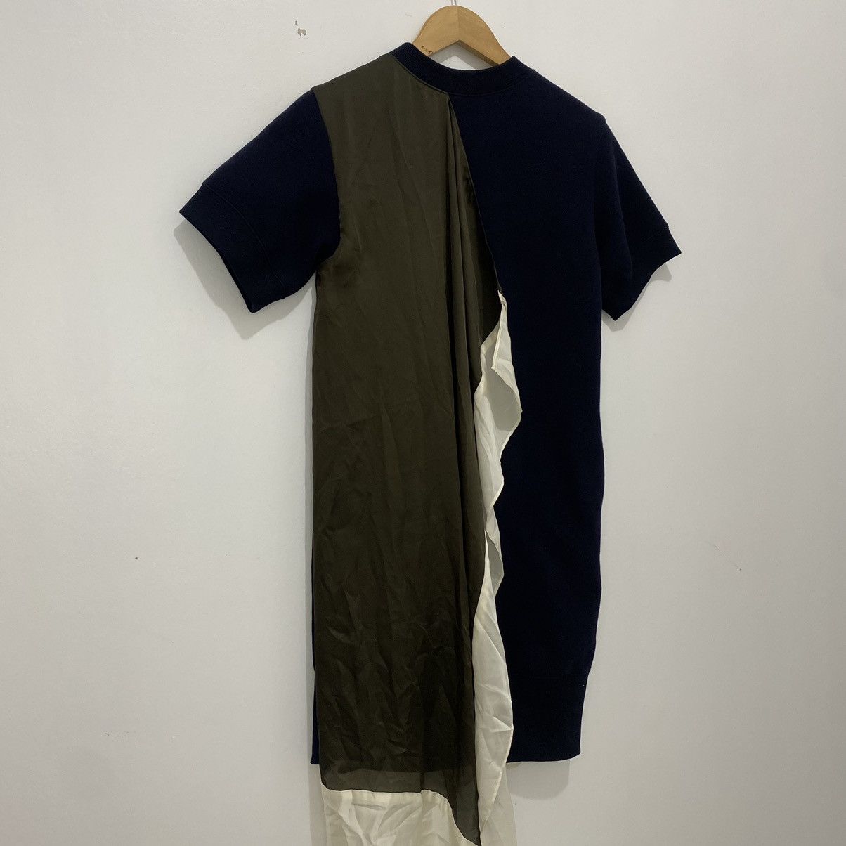 Sacai Sacai SS21 Chiffon & Sponge Sweat Dress Size S / US 4 / IT 40 - 4 Thumbnail