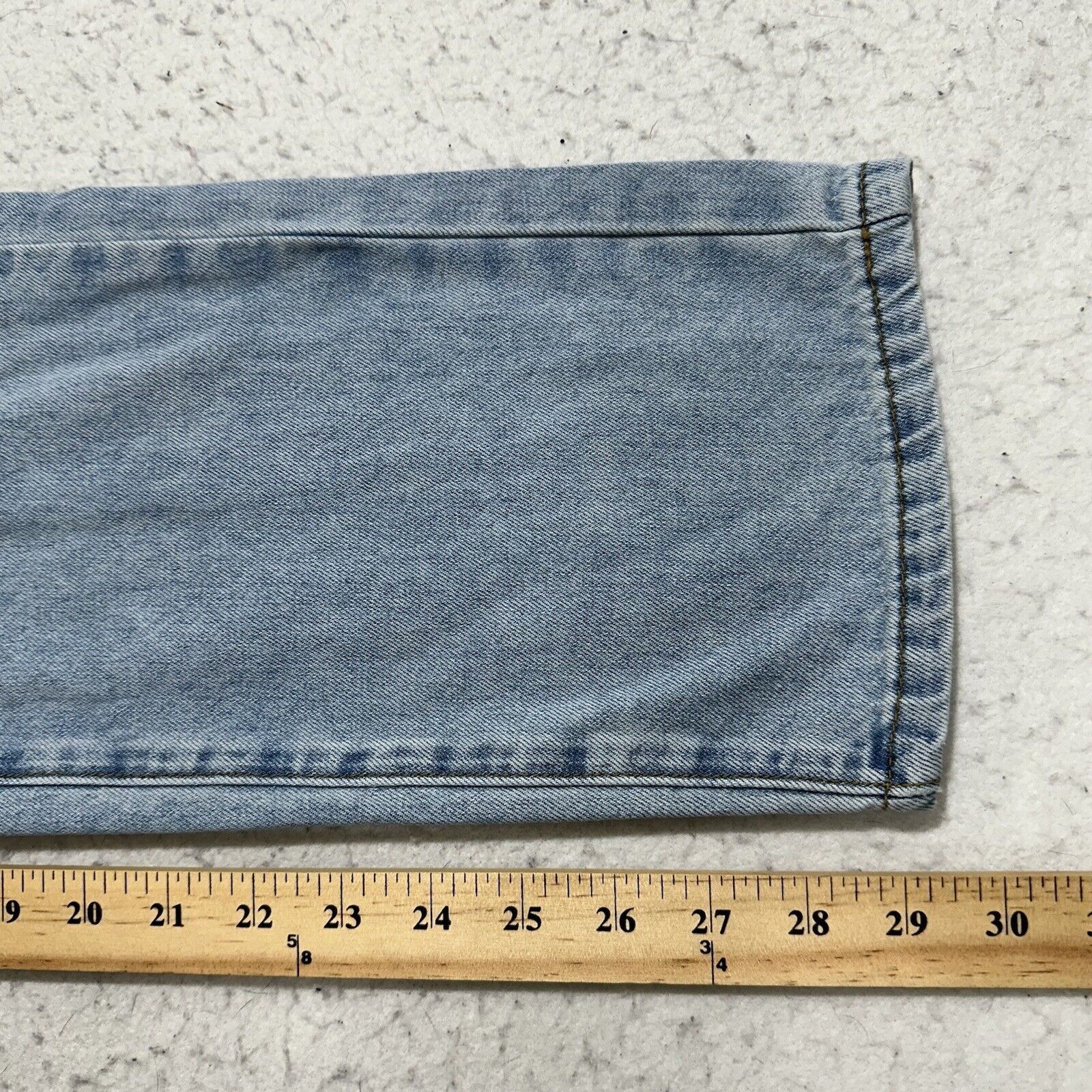 Other Gilipur Small (26x29) High Rise Straight Skull Jeans Blue Size 26" / US 2 / IT 38 - 14 Thumbnail