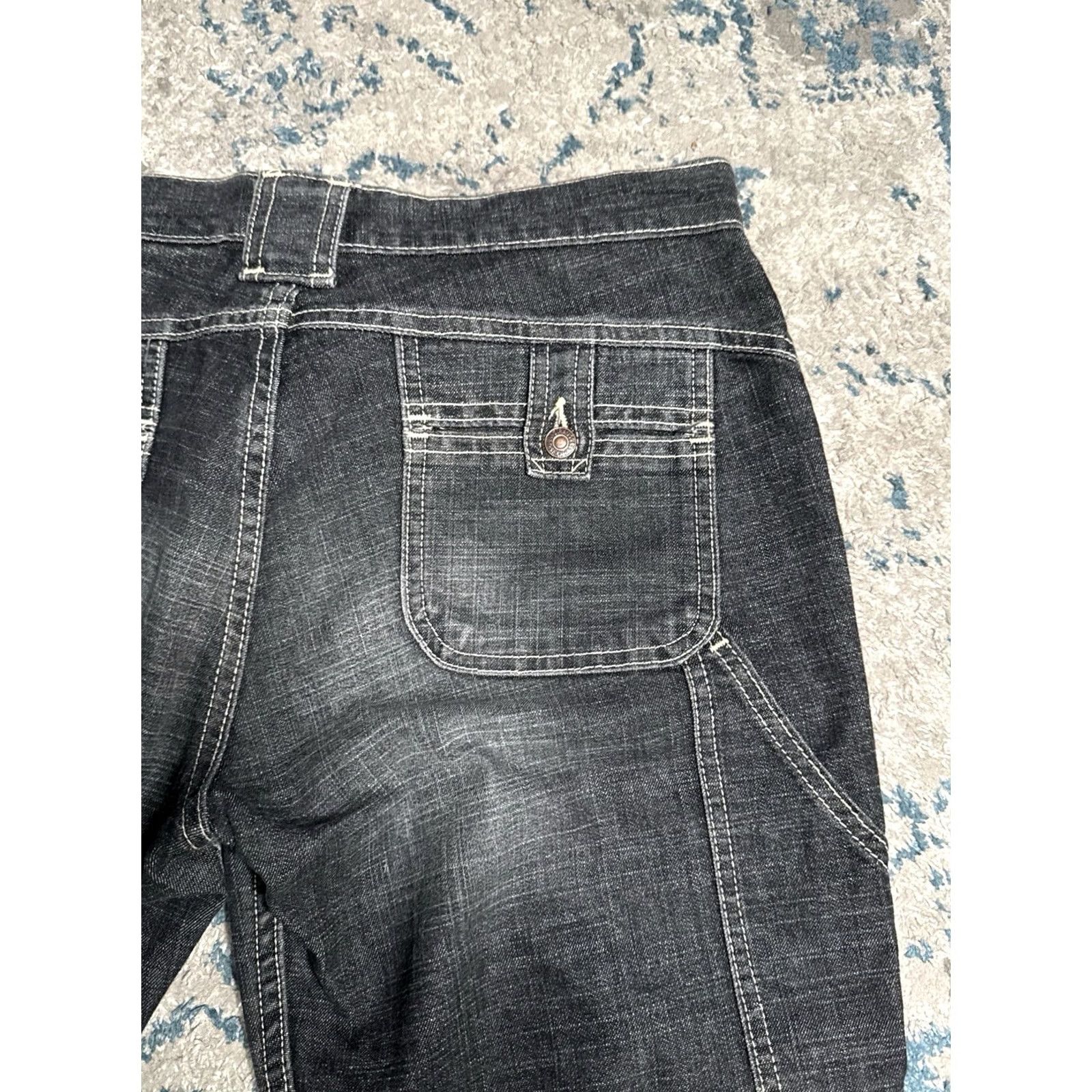 Levi's VINTAGE Levi’s Jeans Womens Bootcut Gray Dark Wash 9 Regular 32in Inseam 29in Denim Zip Mens Womens Girls? Size 30" / US 8 / IT 44 - 7 Thumbnail