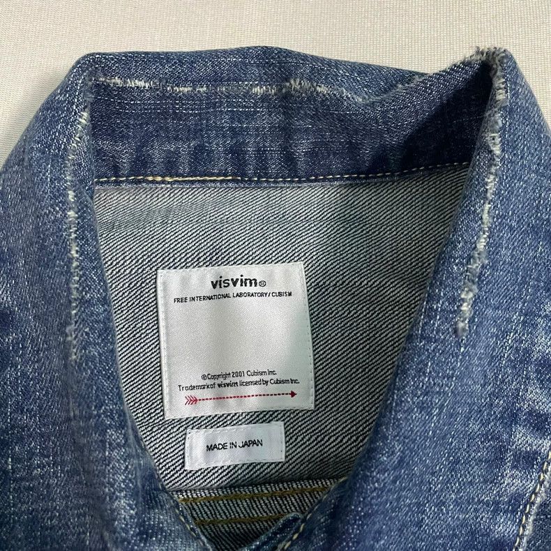 Visvim Visvim Skinny Denim Splash Jacket Size US S / EU 44-46 / 1 - 2 Thumbnail