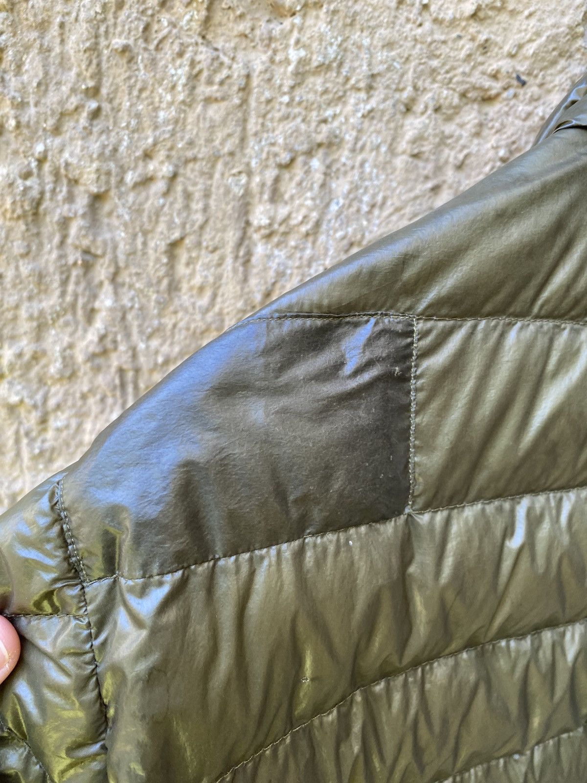 Moncler Moncler Omer Jacket Light Down Quilted Size 3 Olive Color Size US L / EU 52-54 / 3 - 15 Thumbnail