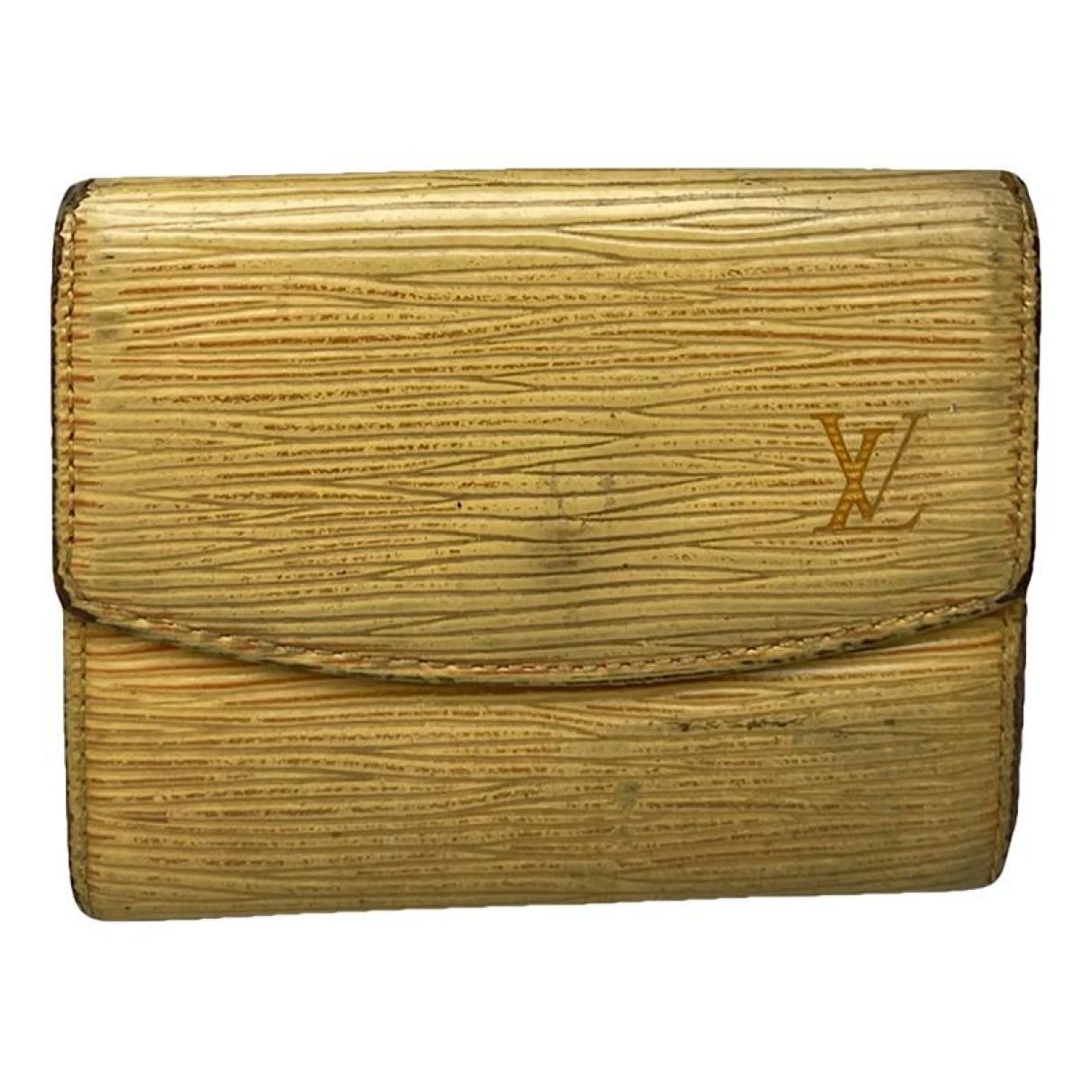 Louis Vuitton Daily Yellow Leather Purse Size ONE SIZE - 1 Thumbnail