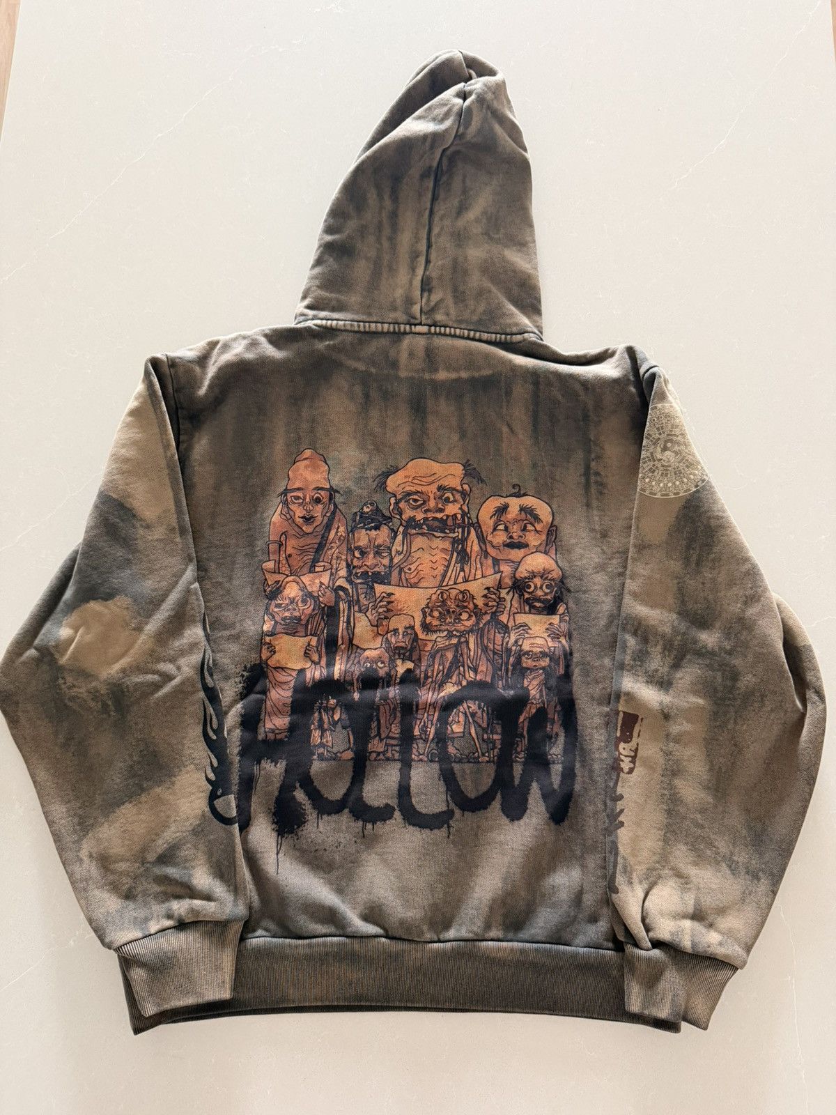Travis Scott CACTUS JACK X TAKASHI MURAKAMI HOLLOW HOODIE Size US M / EU 48-50 / 2 - 6 Thumbnail