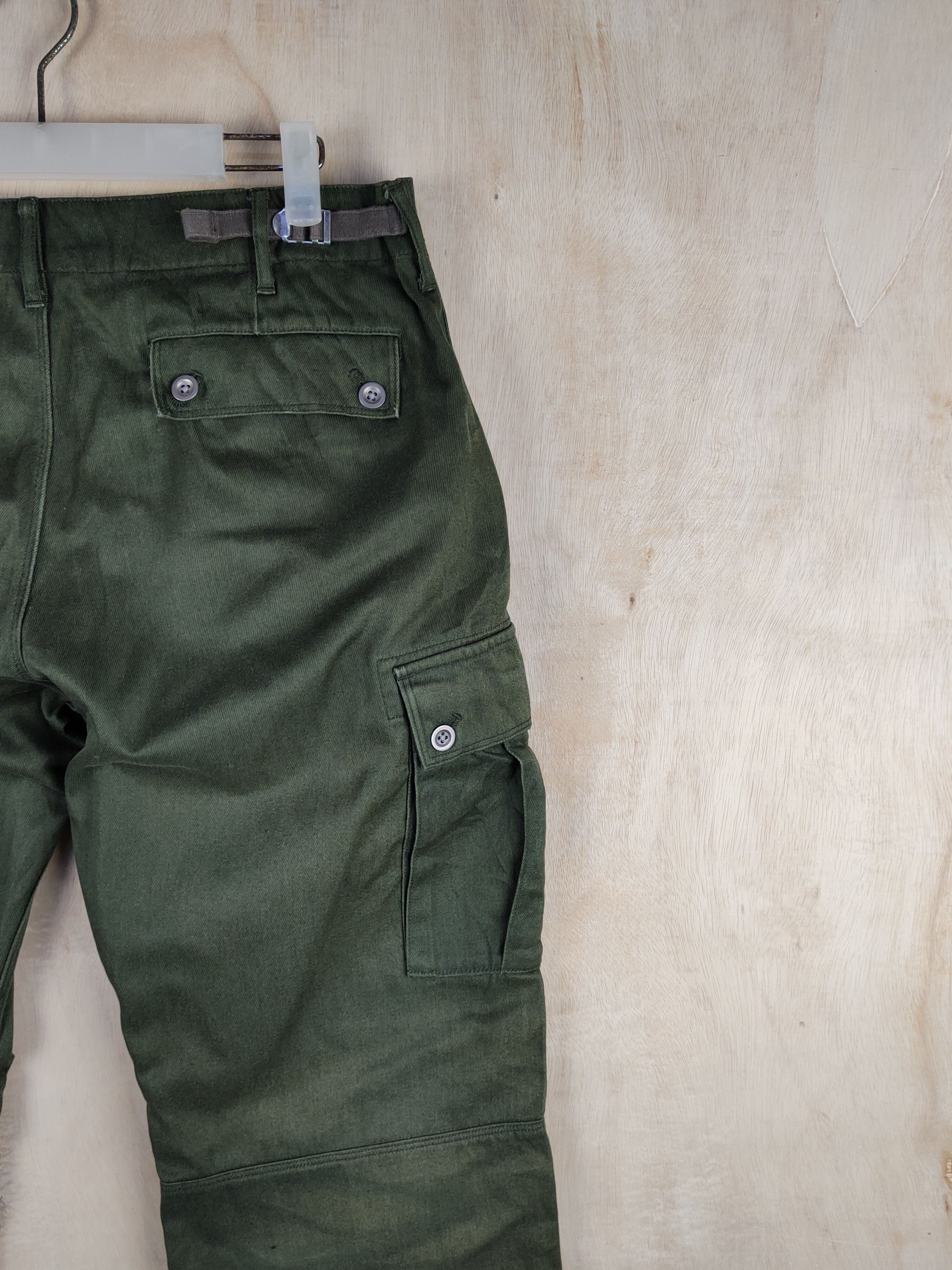 BEAUTY&YOUTH Beauty&Youth Green Multipocket Tactical Cargo Pants #S2418 Size US 30 / EU 46 - 11 Thumbnail
