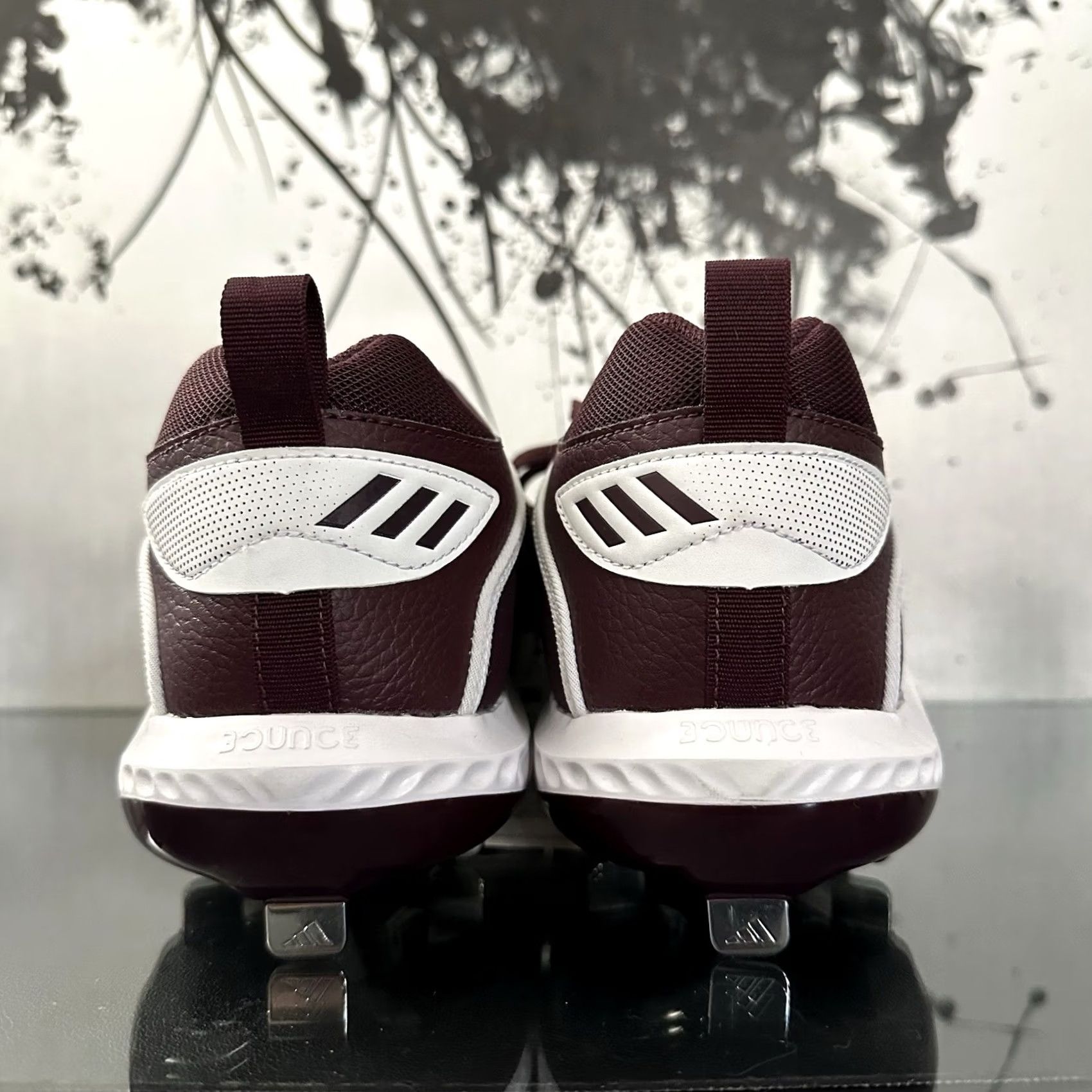 Adidas Adidas Icon 6 GX5835 Basketball Cleats Mens 14 Maroon White FV9351 Size US 14 / EU 47 - 4 Thumbnail