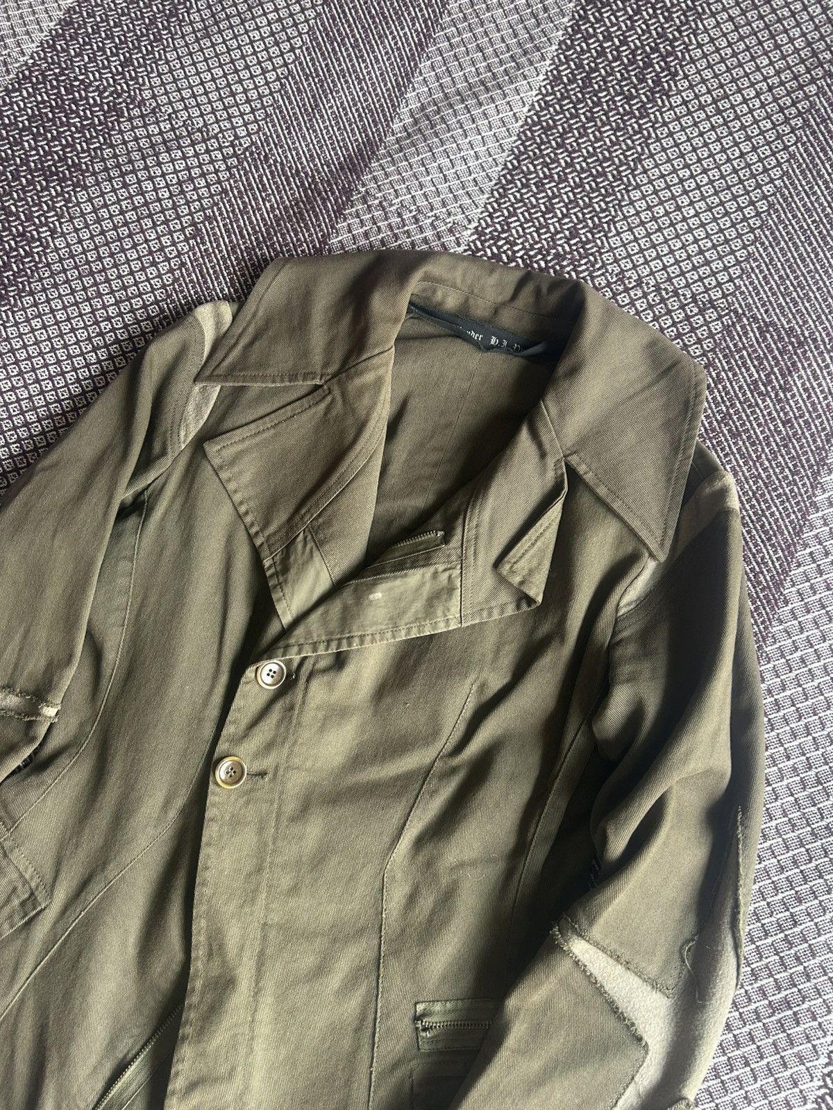 Japanese Brand × Vintage Vintage Military Style Womens Jacket Size 44 Avantgarde Rare Size M / US 6-8 / IT 42-44 - 6 Thumbnail