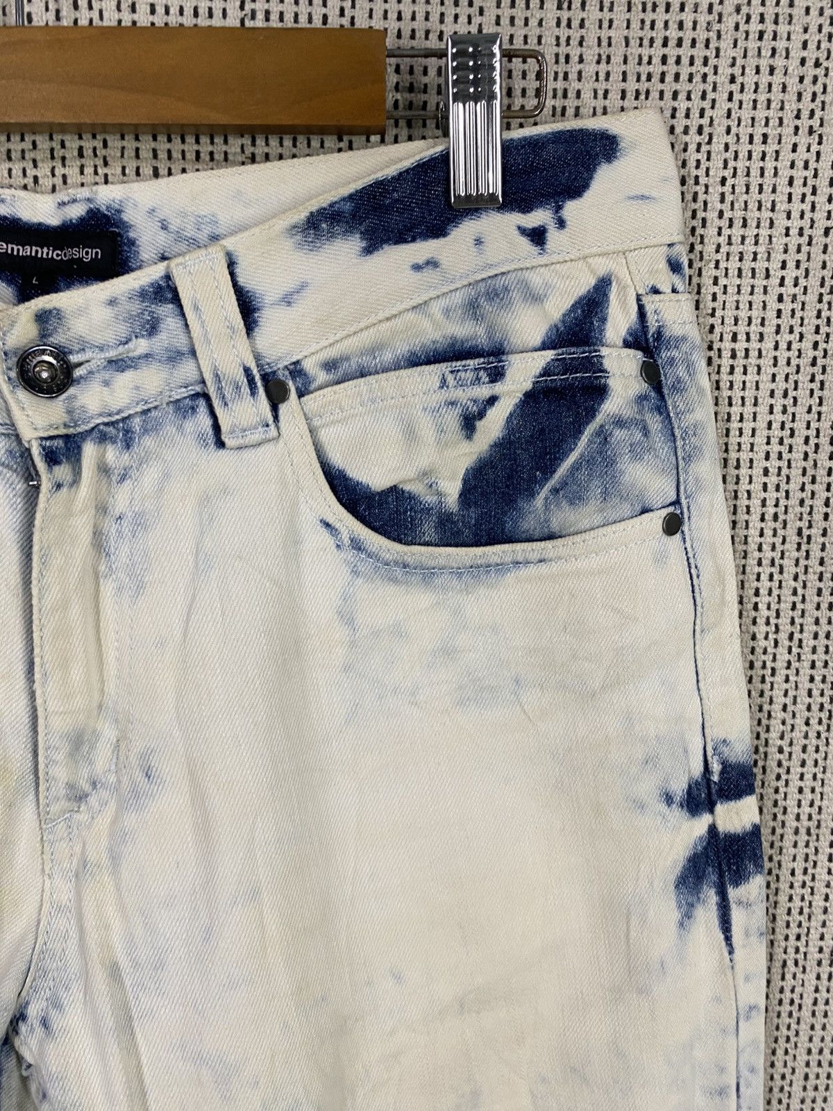 semanticdesign Vintage semantic design acid wash denim very rare Size US 32 / EU 48 - 11 Thumbnail