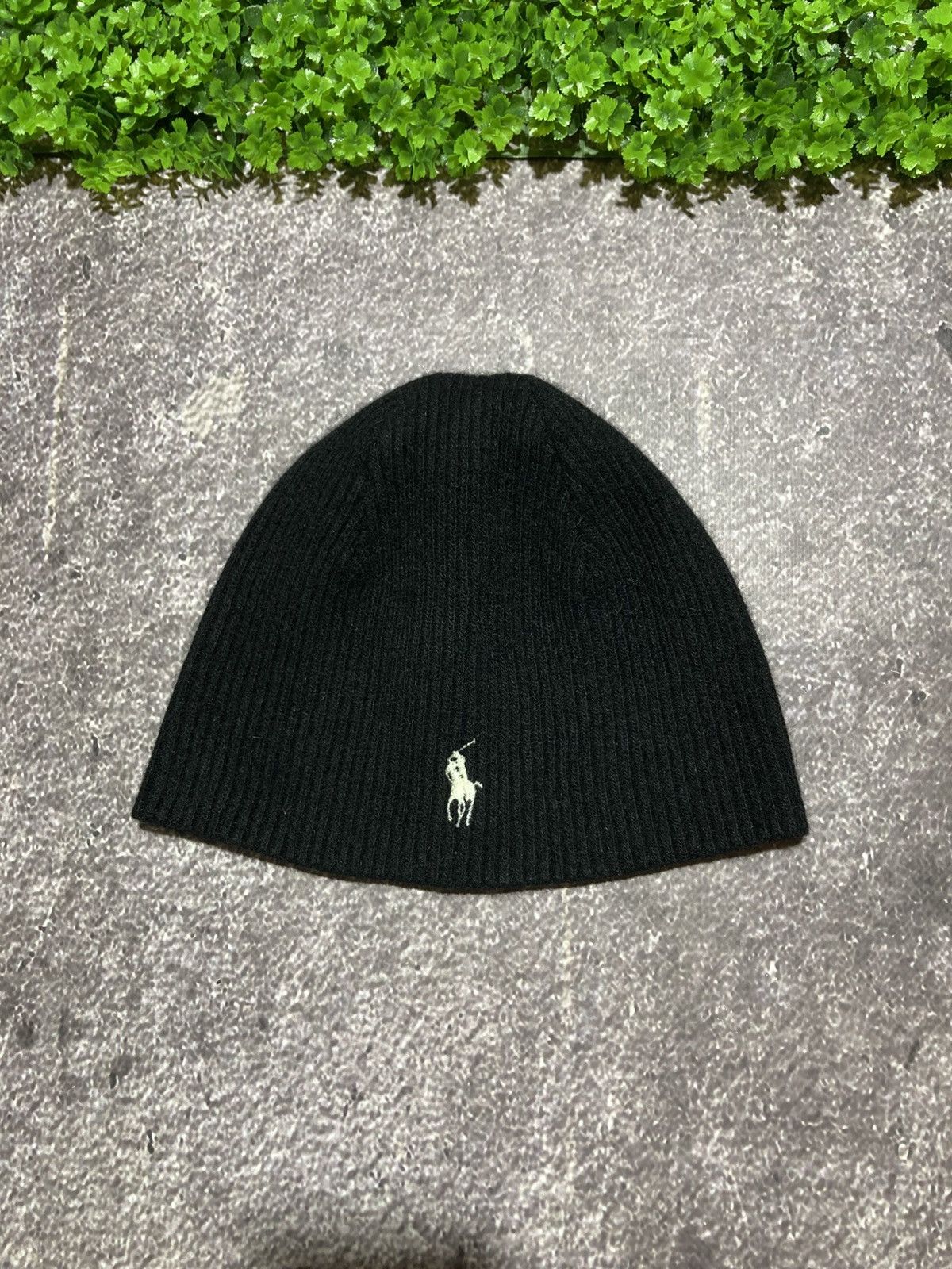 Polo Ralph Lauren Polo Ralph Lauren Beanie Hat Lambswool Angora Pony Logo Size ONE SIZE - 1 Thumbnail