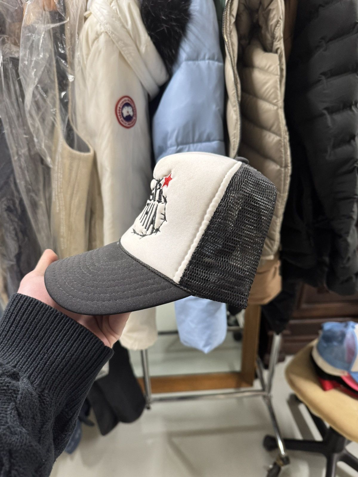 Designer × Pythia Pythia x Crash trucker hat Size ONE SIZE - 2 Thumbnail