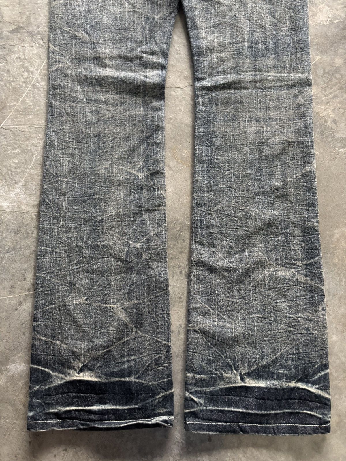 Hysteric Glamour × If Six Was Nine FLARE STONE WASHED WHISKERED MENZSTYLE JAPANESE PUNK GOTHIC Size US 33 - 16 Thumbnail
