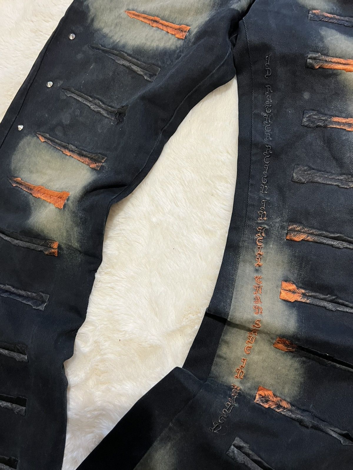 If Six Was Nine Vintage Richmond jeans avant garde punk if6was9 style 2000s Size US 31 - 4 Thumbnail