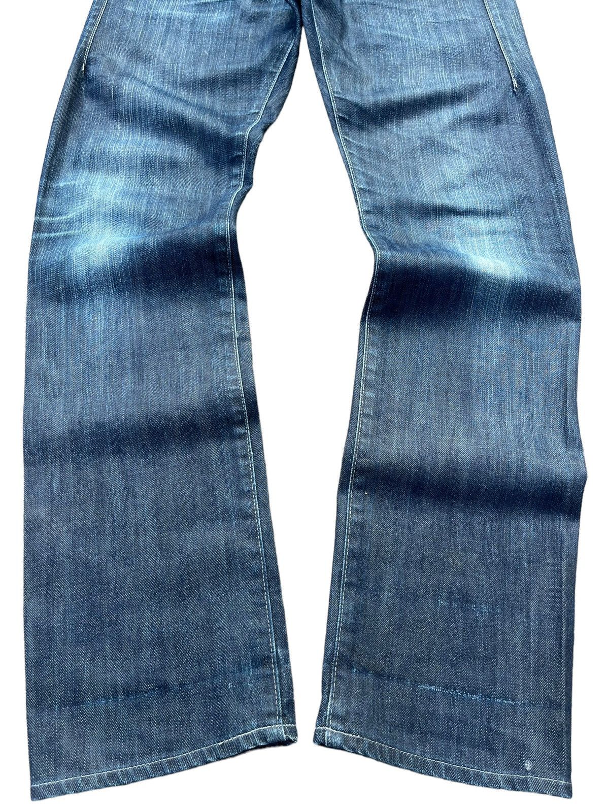 G-Star × Hypebeast Vintage G Star Raw 3301 Blade Navy Washed Buttonfly Jeans Size US 32 / EU 48 - 5 Thumbnail