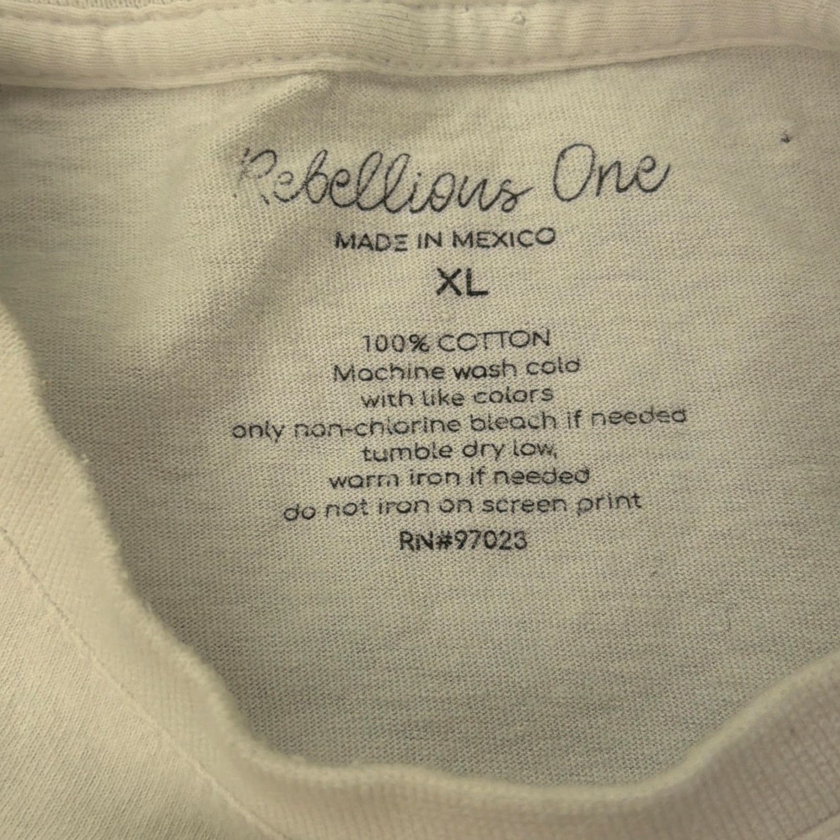 Vintage Joshua Tree National Park Shirt Mens XL White Tee Rebellious One Size US XL / EU 56 / 4 - 3 Thumbnail