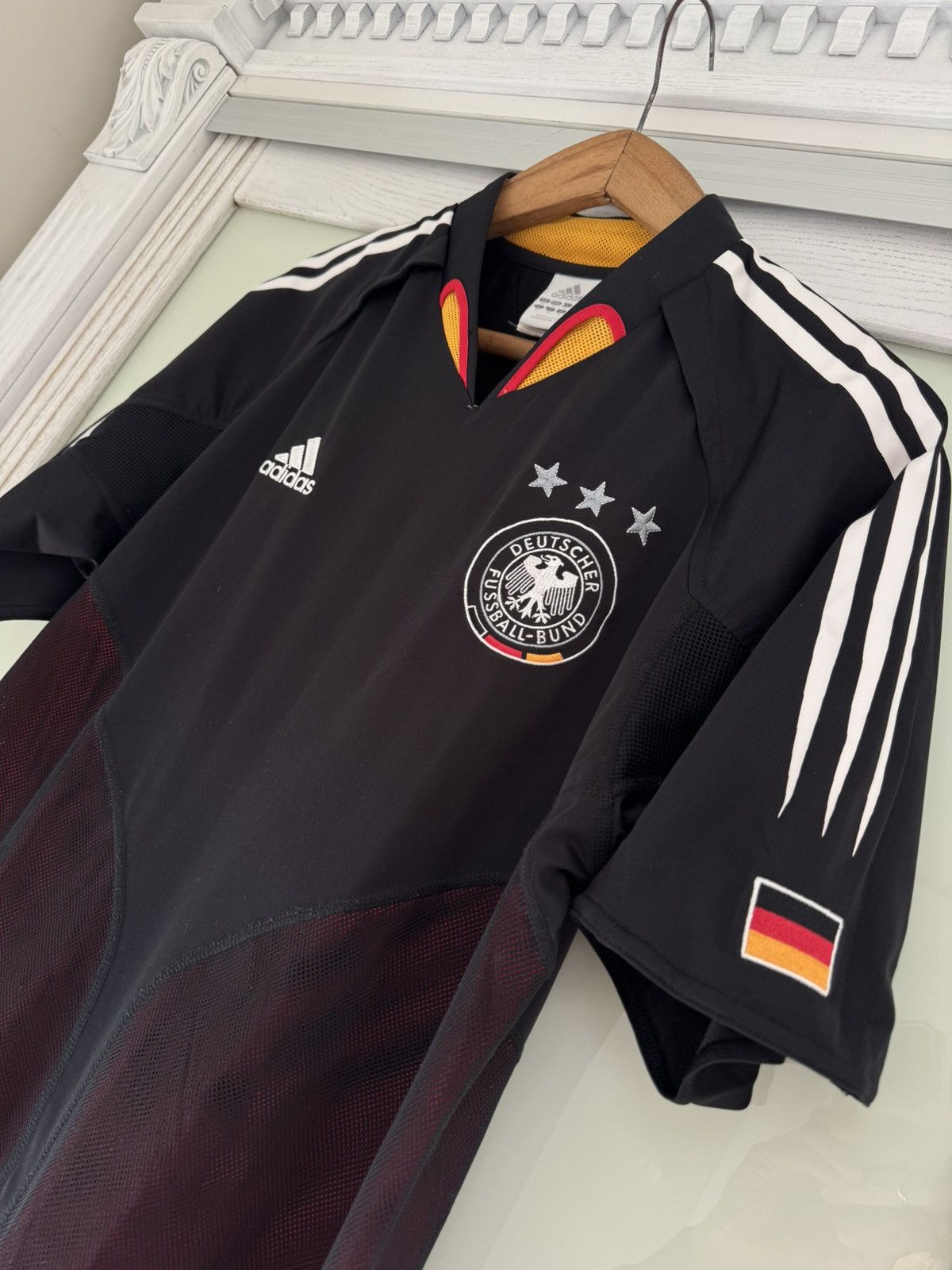 Adidas Vintage Germany 2004-2005 Away Soccer Jersey Football Shirt Size US M / EU 48-50 / 2 - 5 Thumbnail