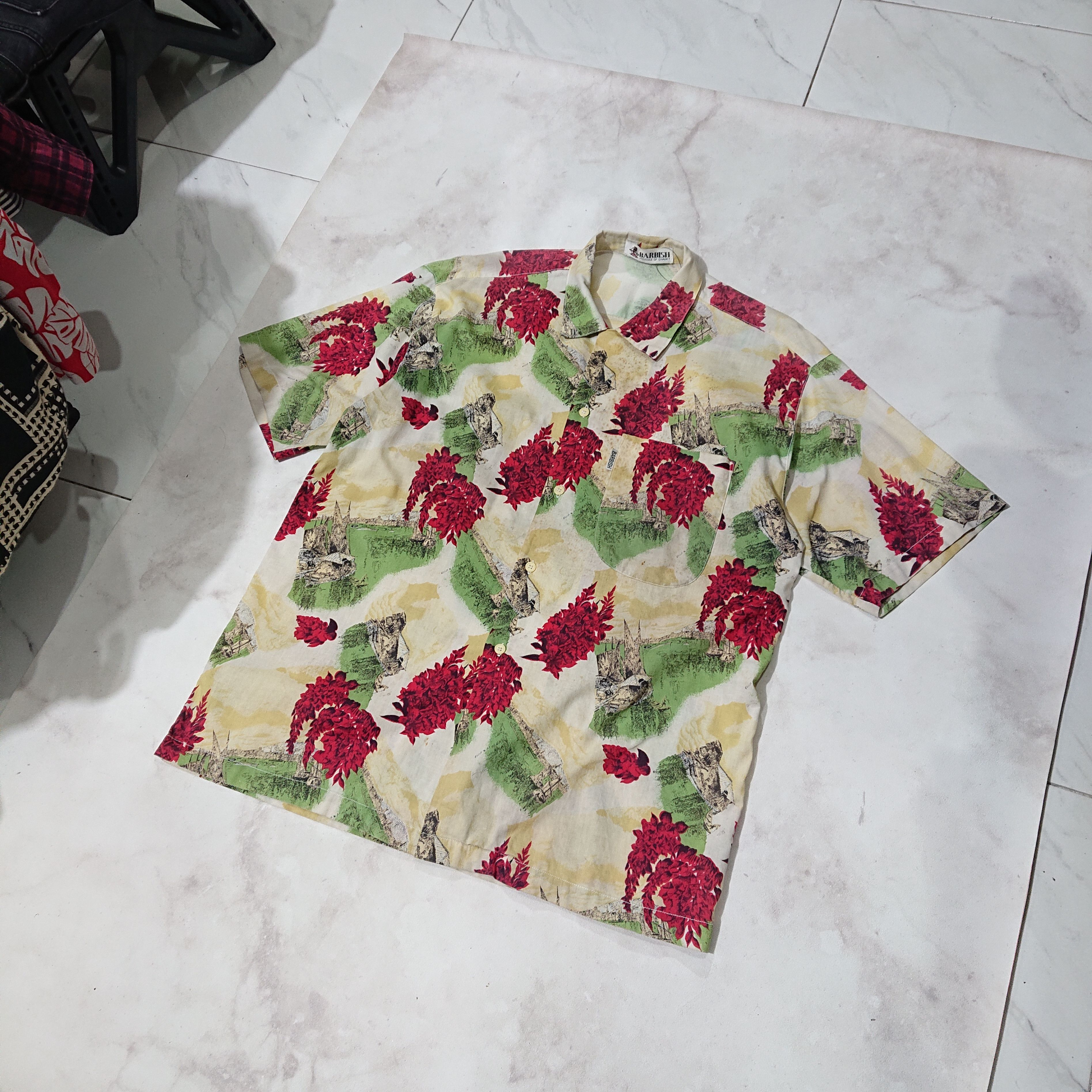 Vintage Vintage Barbish Shirt Size US L / EU 52-54 / 3 - 1 Thumbnail