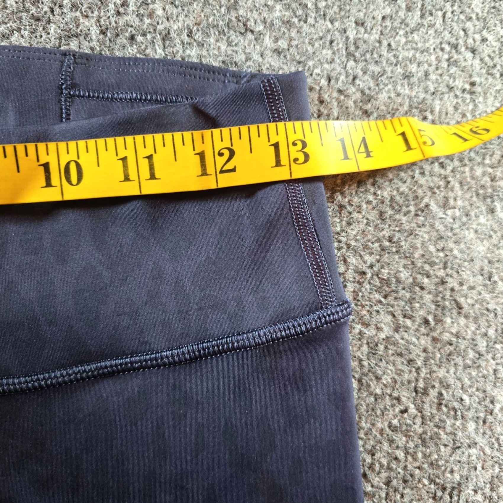 Vintage Peloton Pants Womens M Blue Gray Leopard Legging Stretch Athleisure Pants Skinny Inseam 25 in Womens Footwear Size 32" / US 10 / IT 46 - 5 Thumbnail