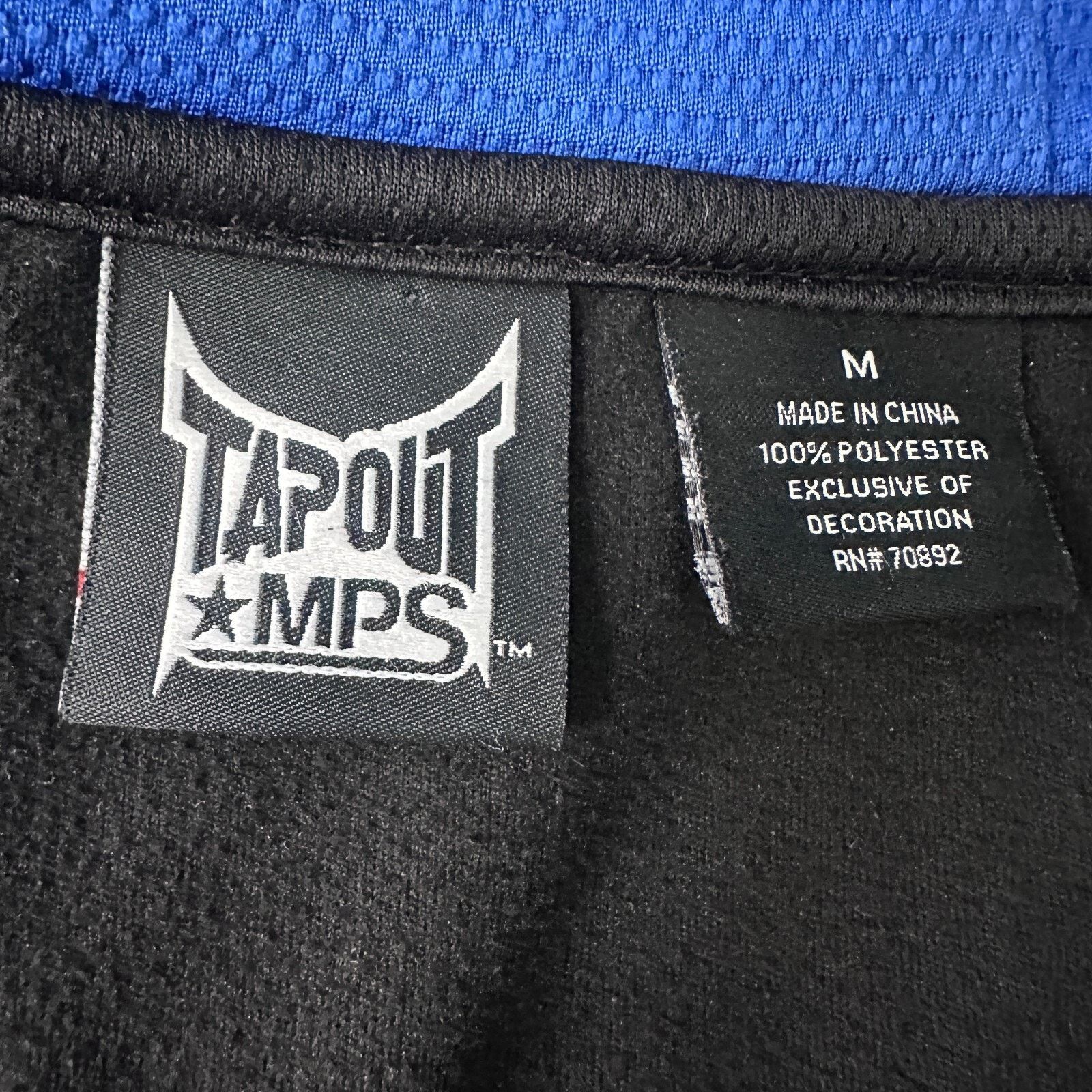 Tapout Tapout MPS Hoodie Men’s Medium Black Drawstring Fleece Lined Size US M / EU 48-50 / 2 - 4 Thumbnail