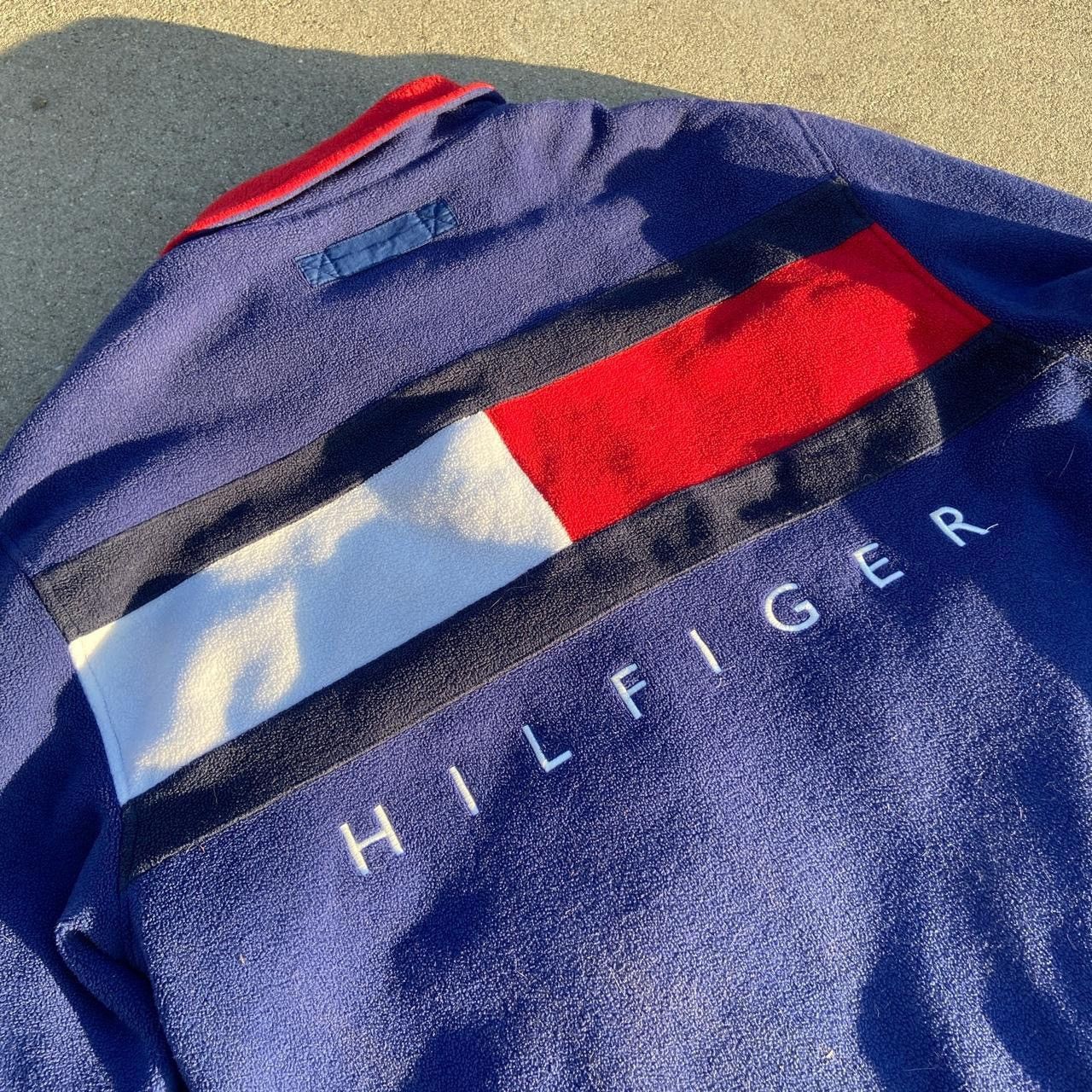 Tommy Hilfiger Vintage Tommy Hilfiger Fleece Jacket Size US XL / EU 56 / 4 - 3 Thumbnail
