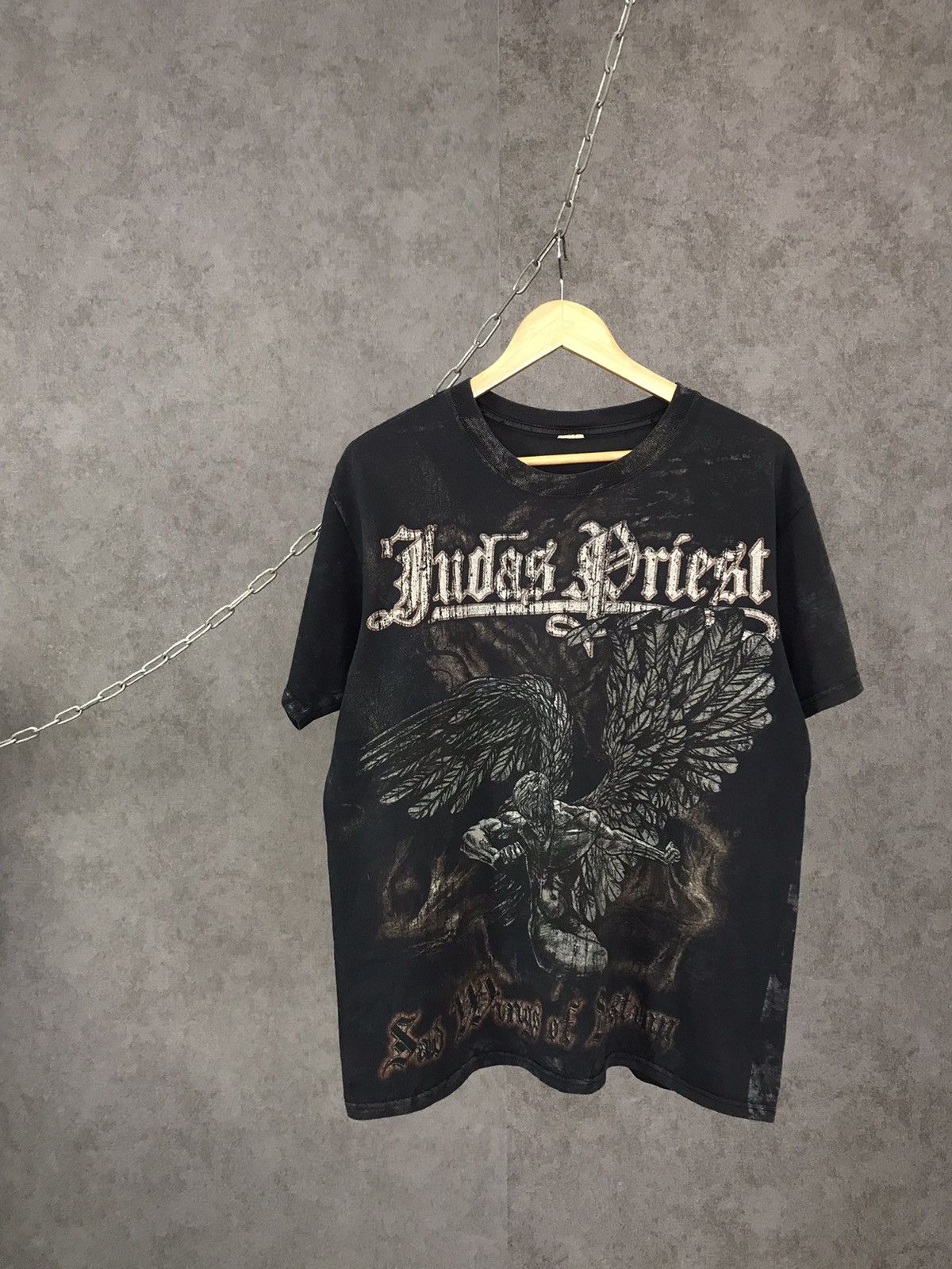 Band Tees Judas Priest vintage rock band tee Size US L / EU 52-54 / 3 - 1 Thumbnail