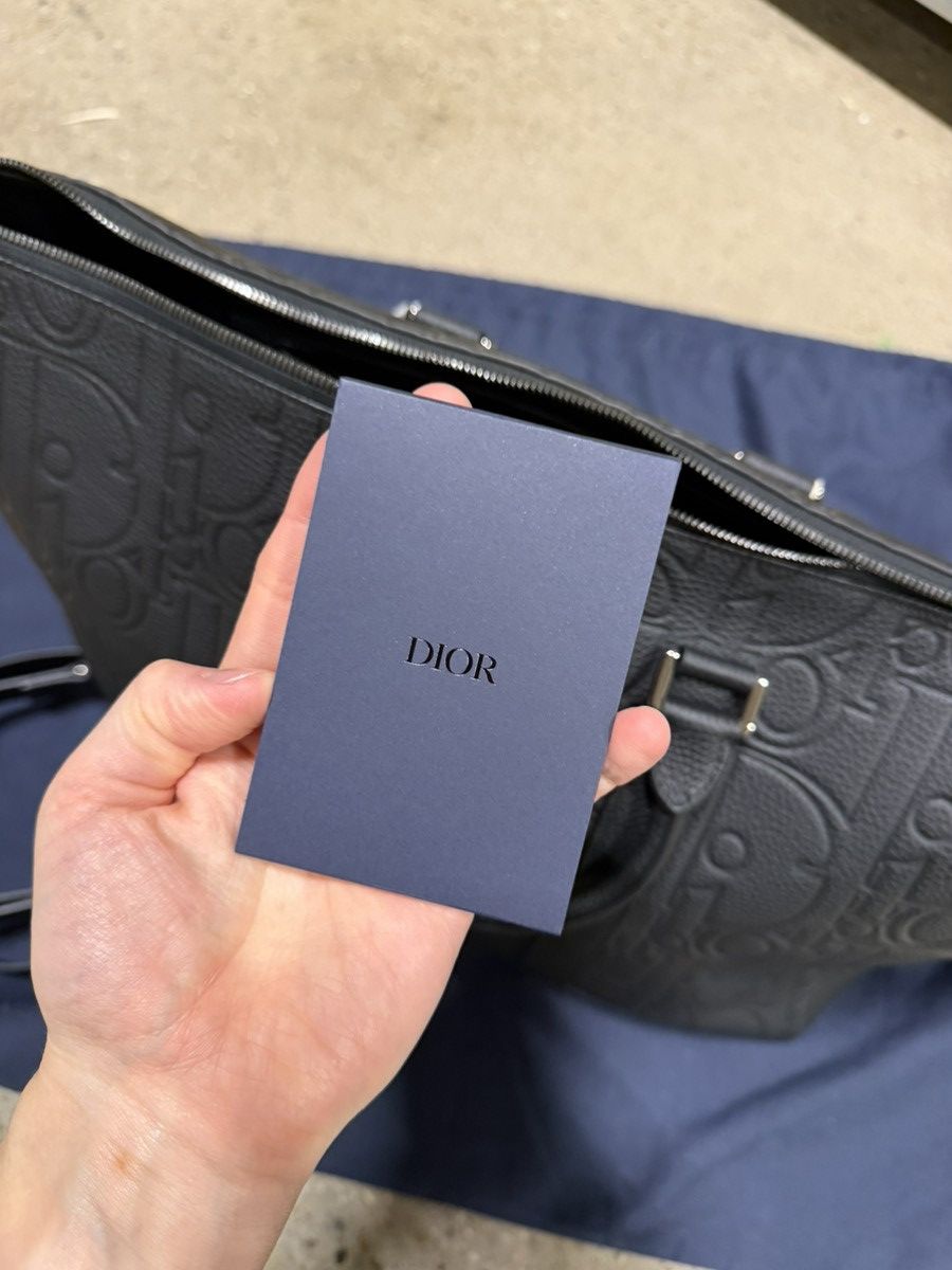 Dior Dior Gravity Leather Duffle Bag NEW 4500$ Size ONE SIZE - 13 Thumbnail