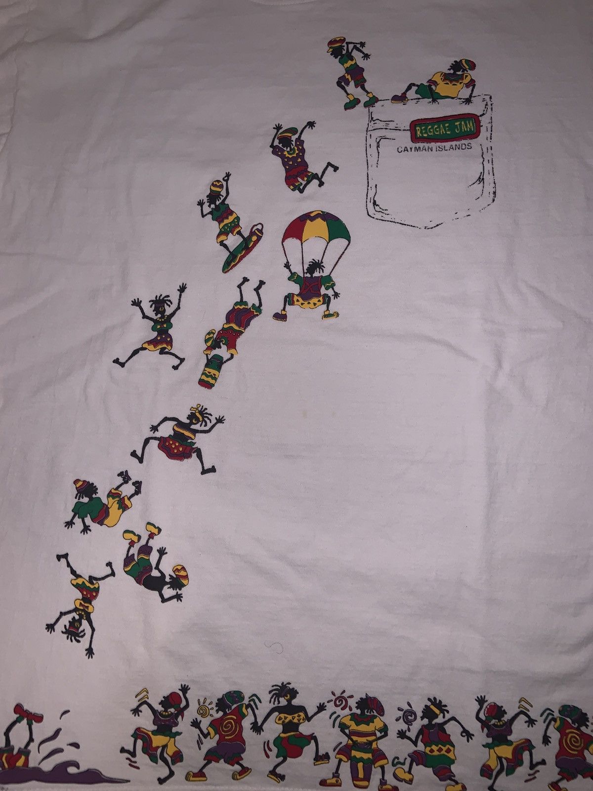 Other Vintage - 1995 Reggae Jam - Cayman Islands - Size M Size US M / EU 48-50 / 2 - 4 Thumbnail