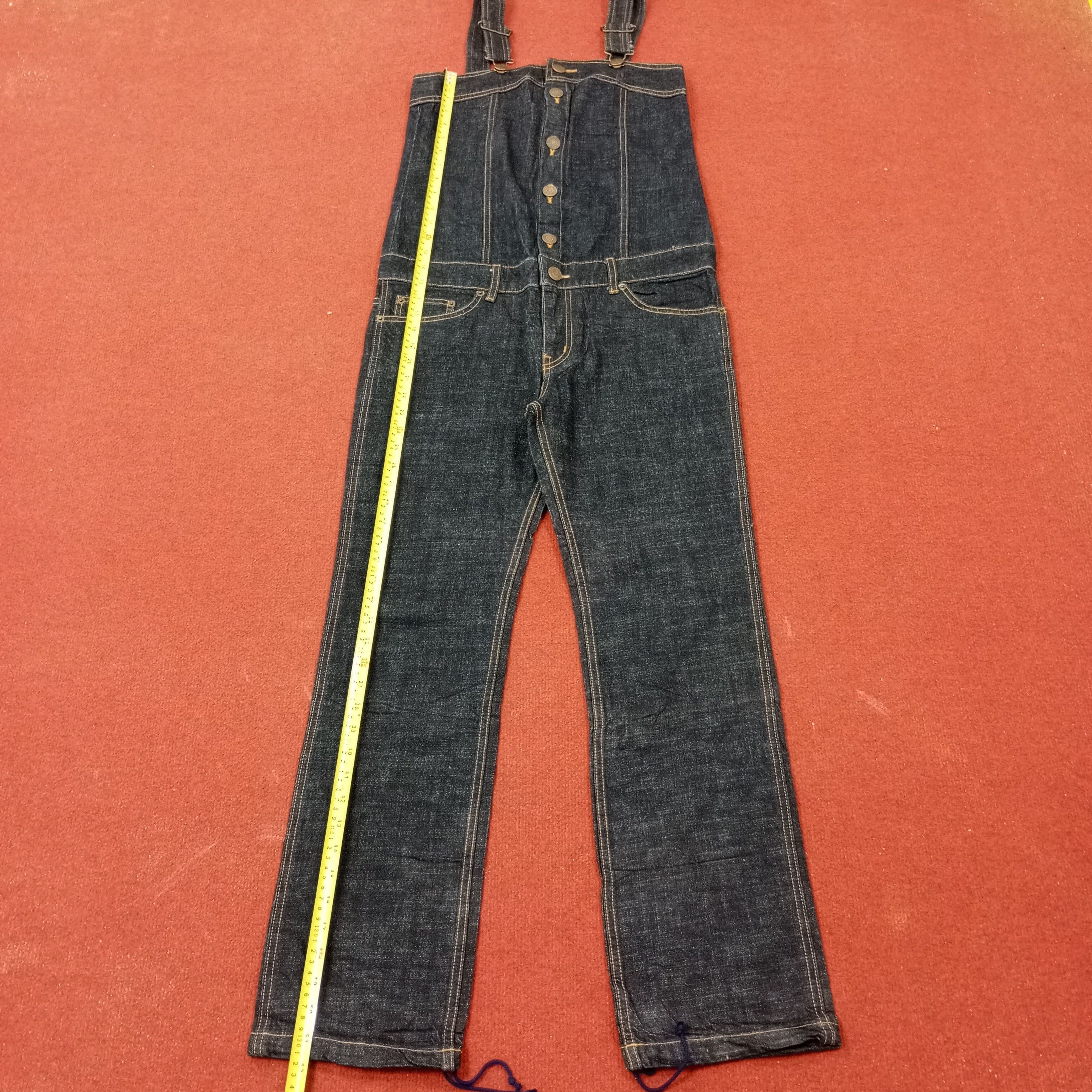 Other X-Girl Japanese Streetwear Style Overall Jeans c235n13 Size US 35 - 4 Thumbnail