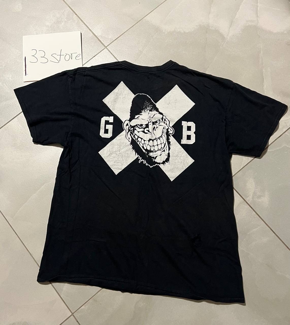 Band Tees 00’s Gorilla Biscuits NYHC CIV Punk T-shirt Size US L / EU 52-54 / 3 - 6 Thumbnail