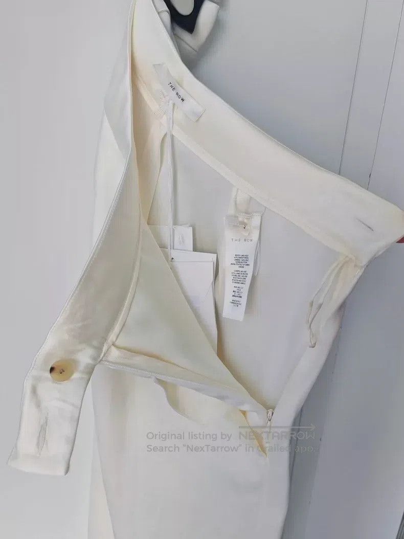 The Row The row size 2 Mulberry silk and wool casual pants Size 22" - 3 Thumbnail