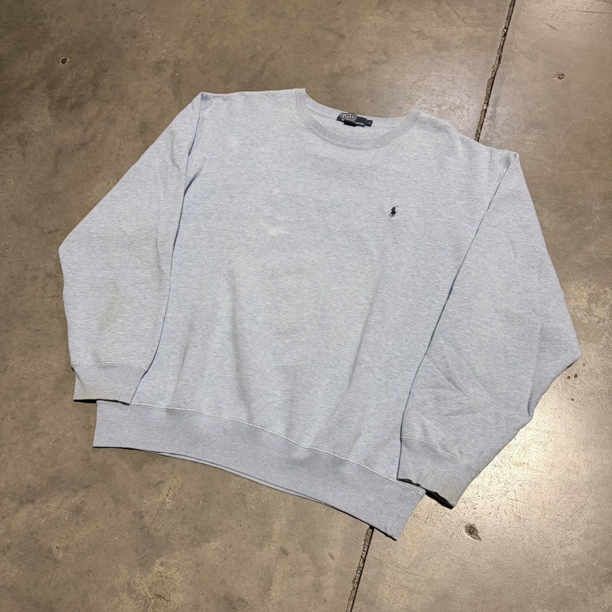 Polo Ralph Lauren Polo Ralph Lauren Crewneck Sweatshirt Pullover Pony Logo Size US XL / EU 56 / 4 - 2 Thumbnail