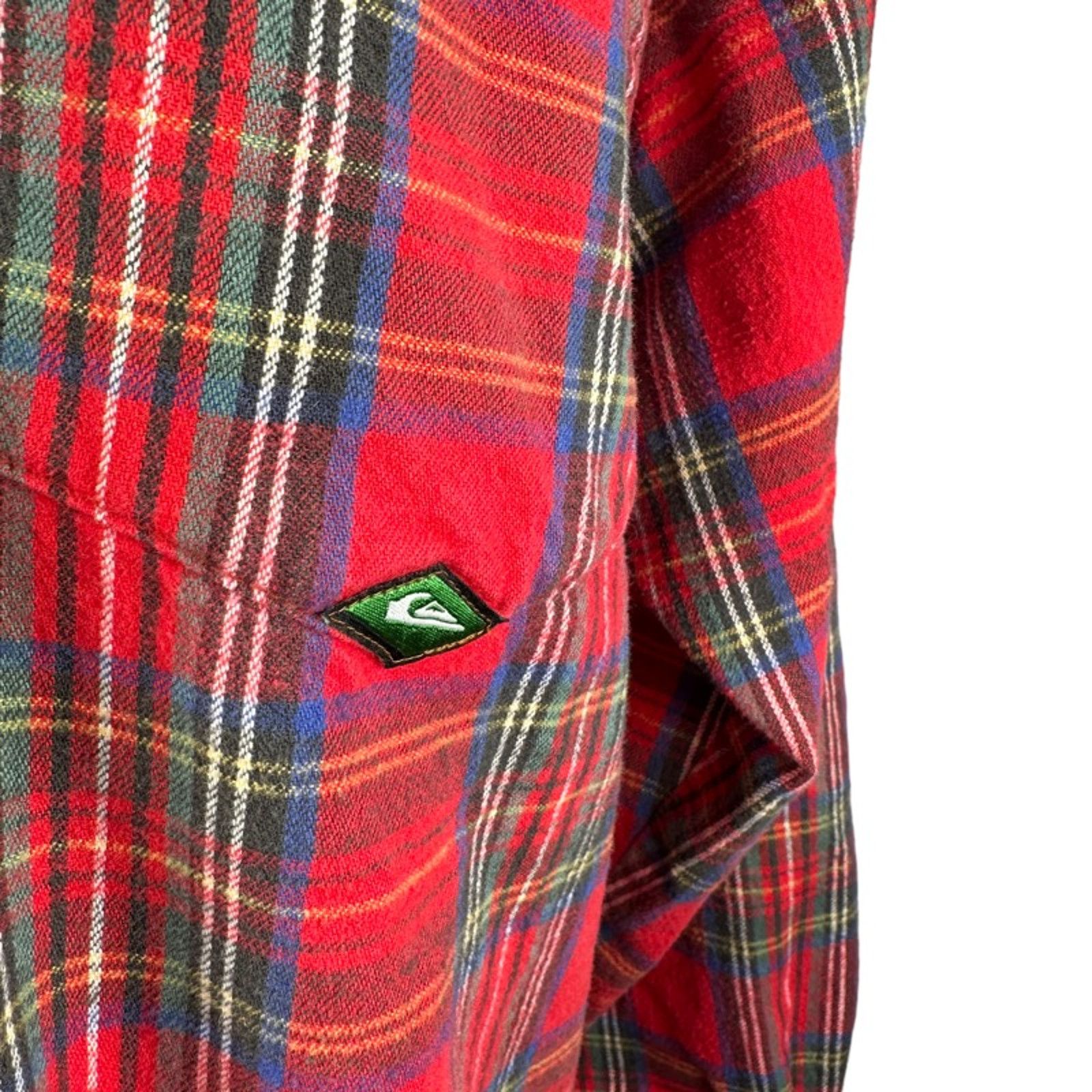 Quiksilver Vintage Quiksilver Flannel Shirt M Button Up Red Plaid USA Size US M / EU 48-50 / 2 - 7 Thumbnail