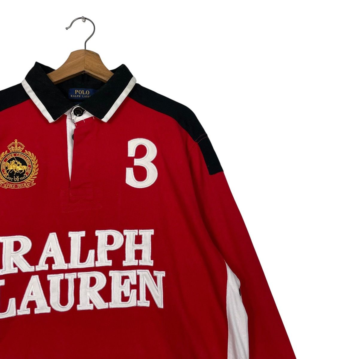 Polo Ralph Lauren Polo Ralph Lauren big Logo Sweater Size US XL / EU 56 / 4 - 5 Thumbnail