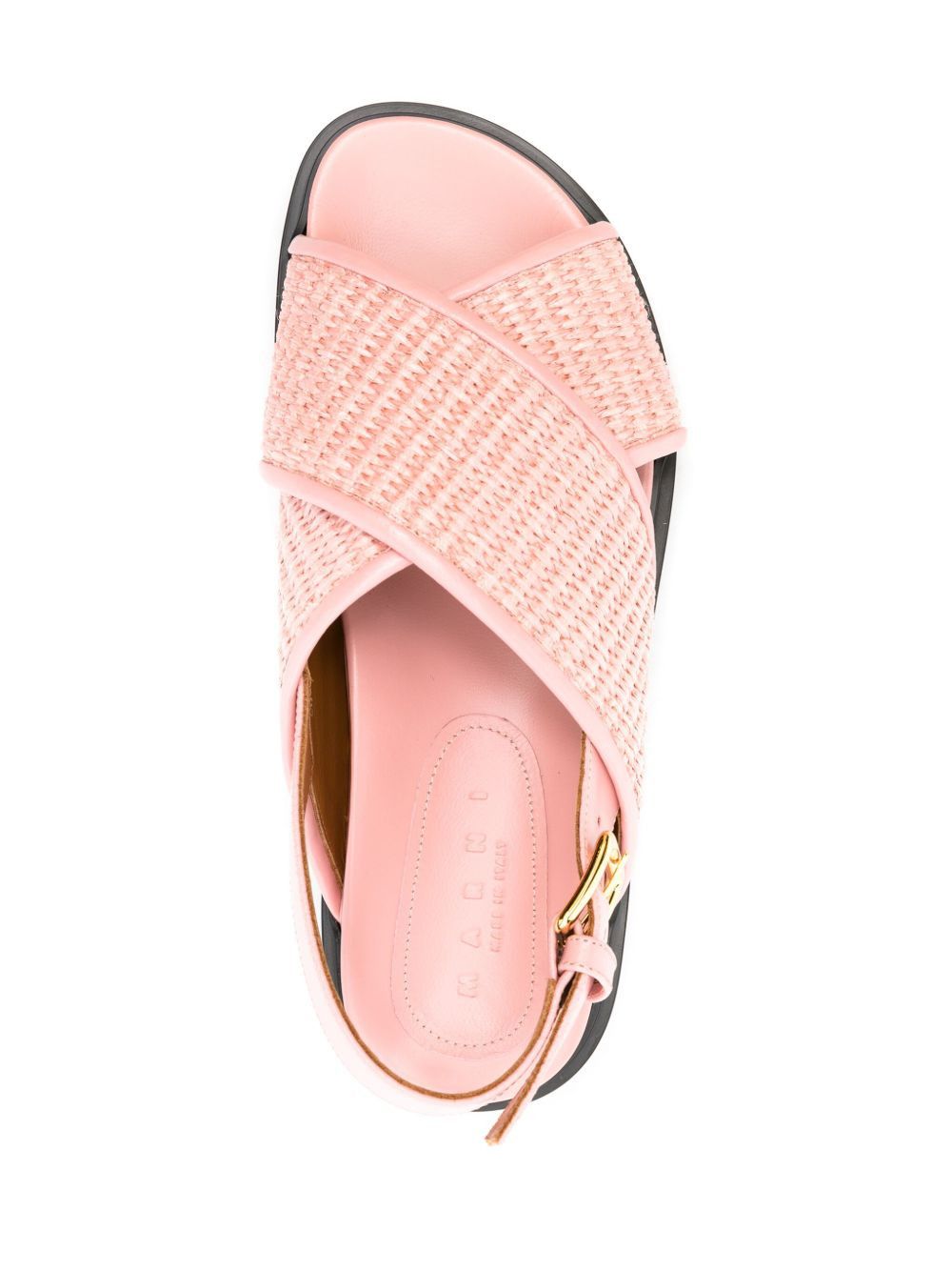 Marni o1w1db10125 Fussbett Slingback Sandals in Pink Size US 8 / IT 38 - 4 Thumbnail