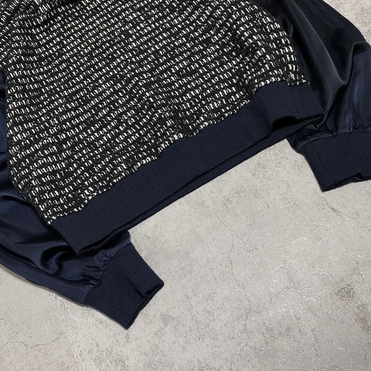 Yohji Yamamoto YOHJI YAMAMOTO Y’s KNITTED HYBRID TOPS Size XXS / US 00 / IT 34 - 3 Thumbnail