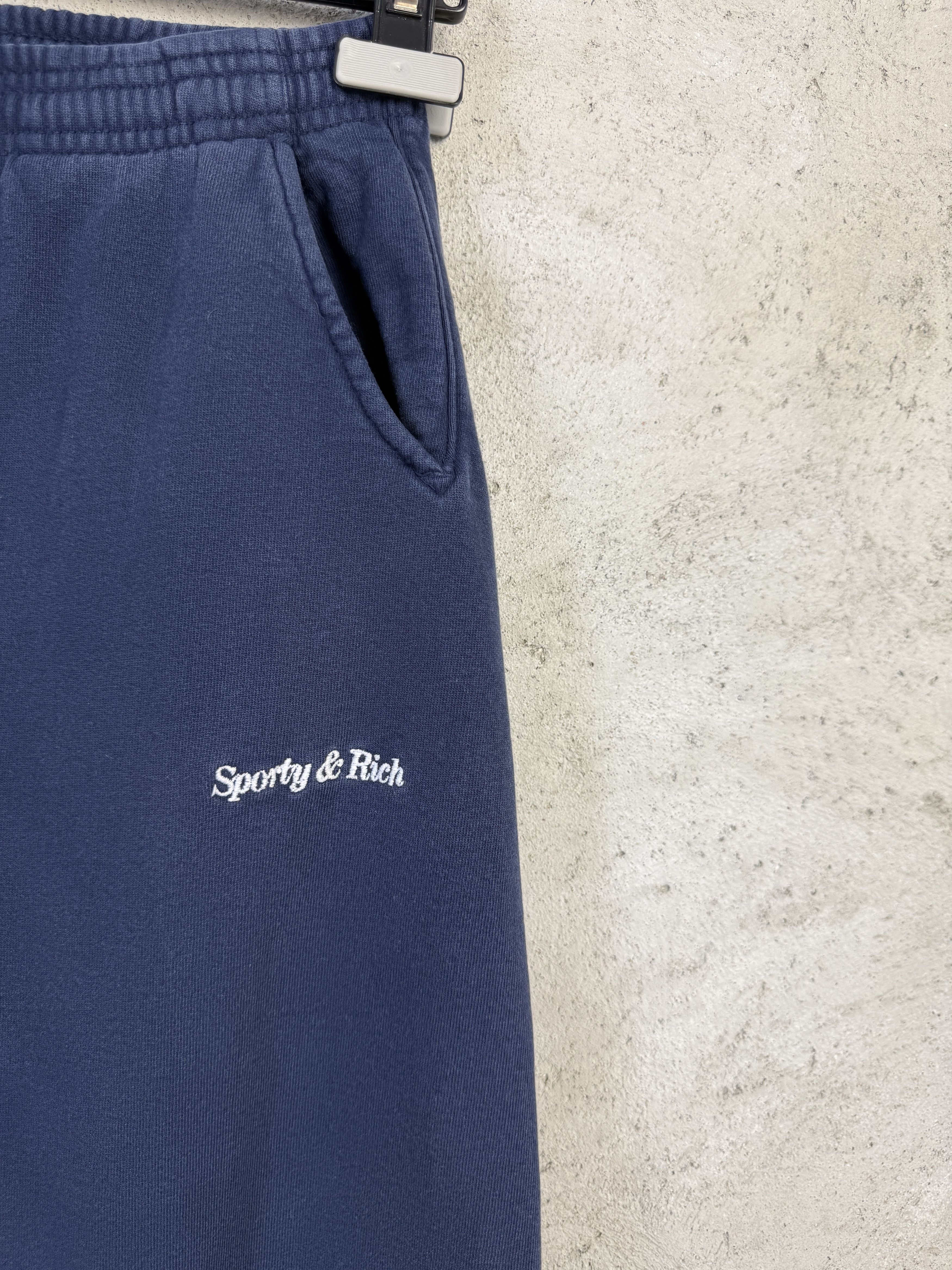 Sporty & Rich Sporty & Rich Signature Embroidered sweatpants Size 26" / US 2 / IT 38 - 2 Thumbnail