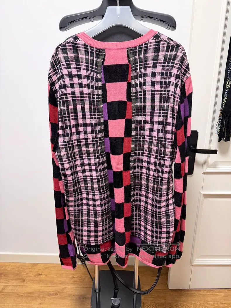 Comme des Garcons Comme Des Garcons Plaid Knit Size US L / EU 52-54 / 3 - 2 Thumbnail