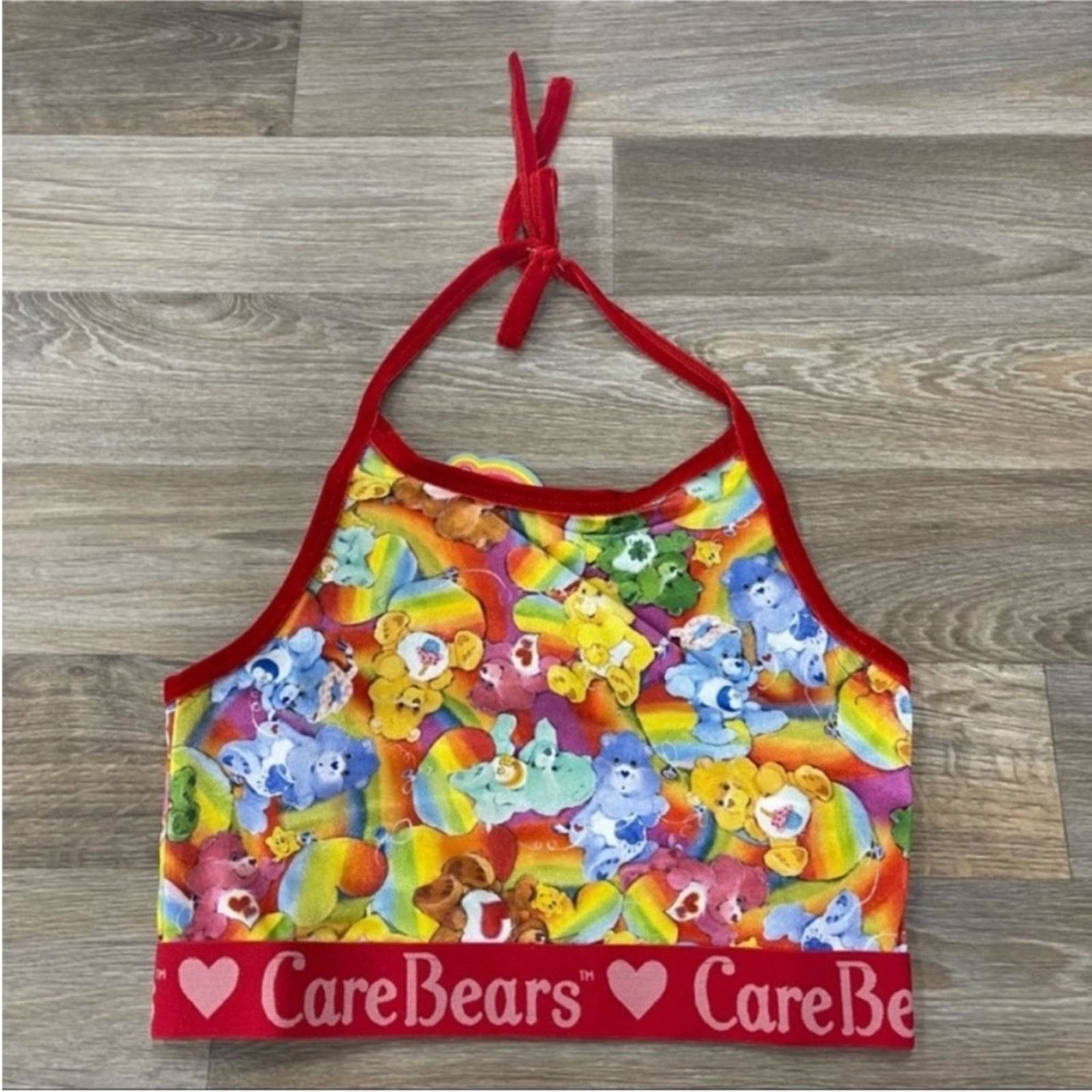 Iron Fist Iron Fist Care Bears Lots A Rainbows S Halter Tank Top Crop Size S / US 4 / IT 40 - 2 Thumbnail