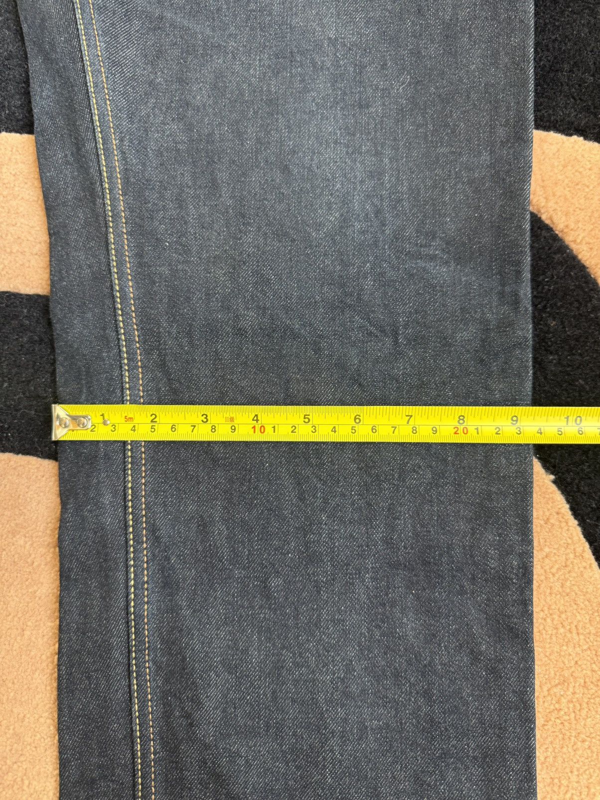 Evisu EVISU red daicock style denim jeans！size：32x34 Size US 32 / EU 48 - 11 Thumbnail