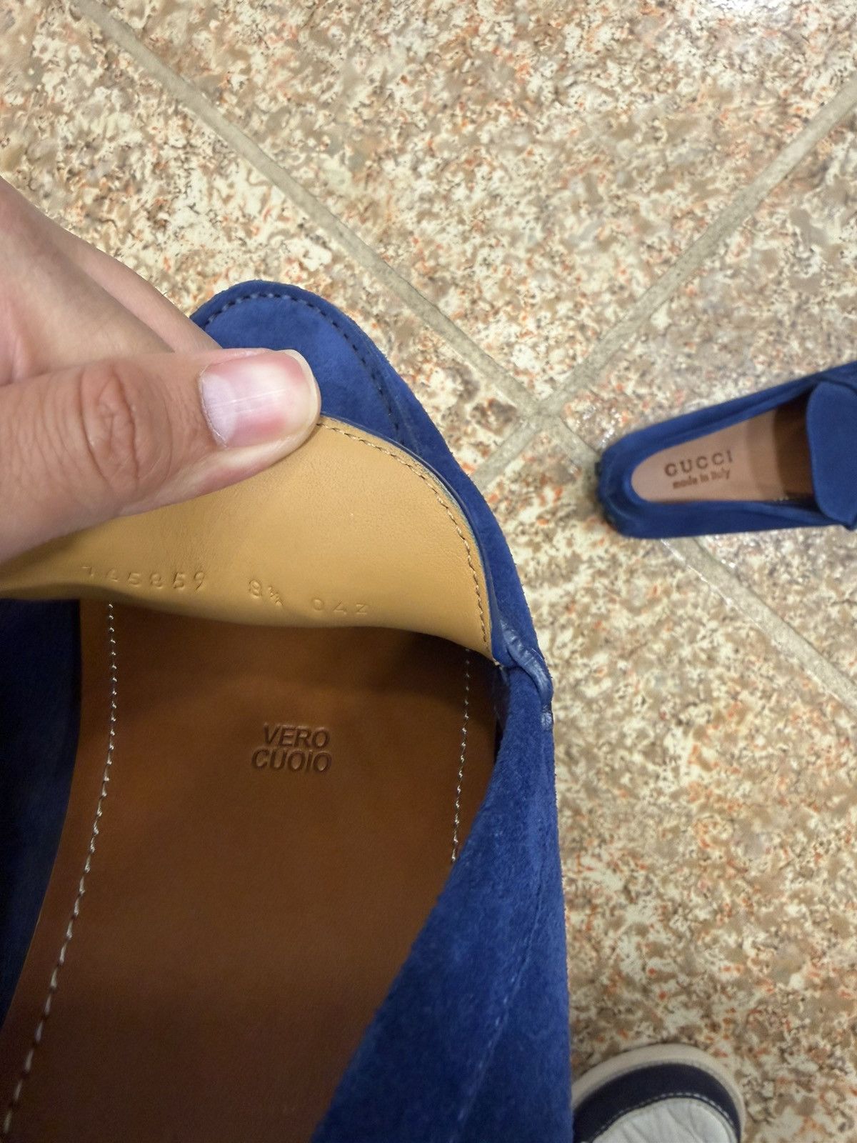 Gucci Gucci blue loafers Size US 8.5 / EU 41-42 - 2 Thumbnail