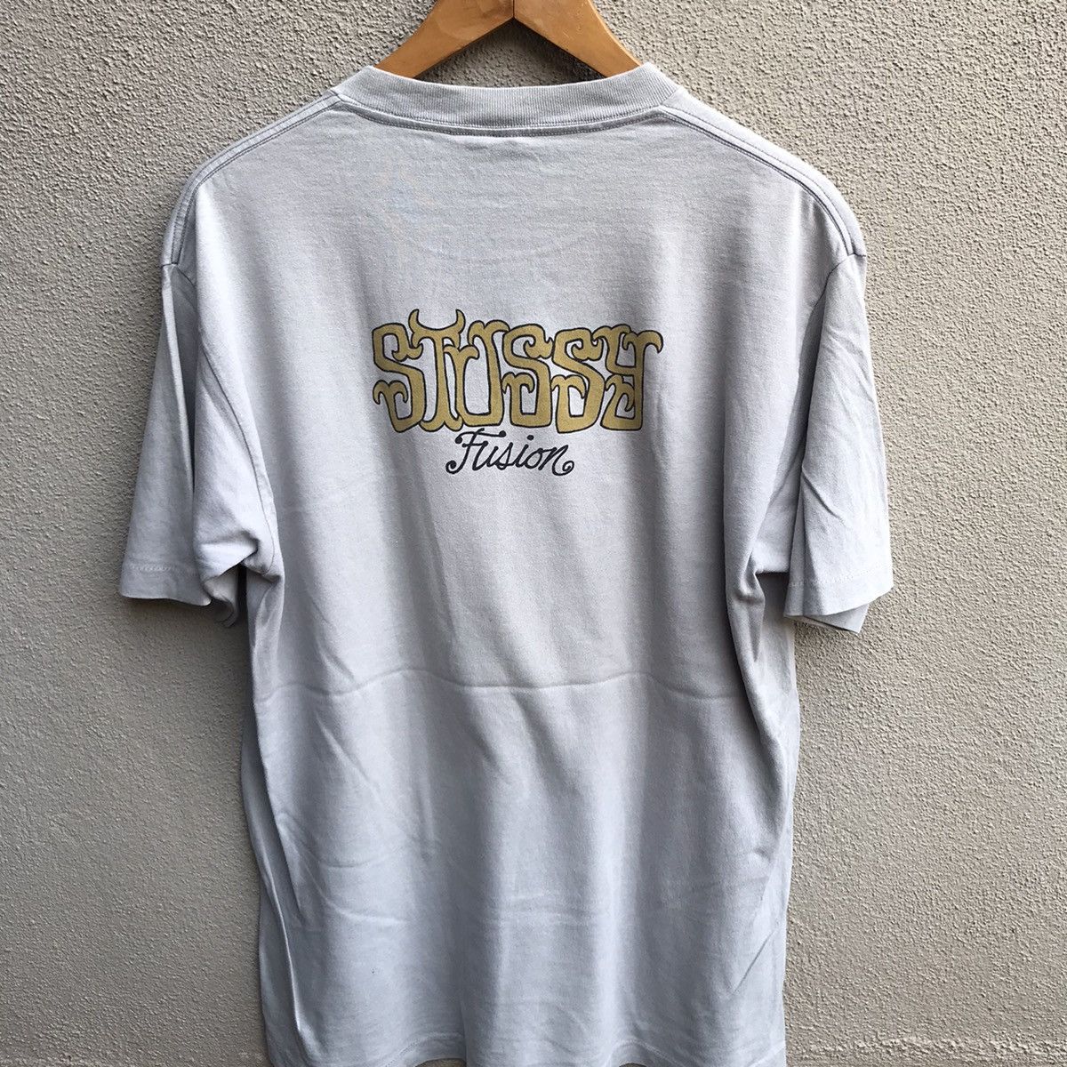 Stussy Vintage 90s STUSSY usa fusion old logo tee Size US L / EU 52-54 / 3 - 3 Thumbnail